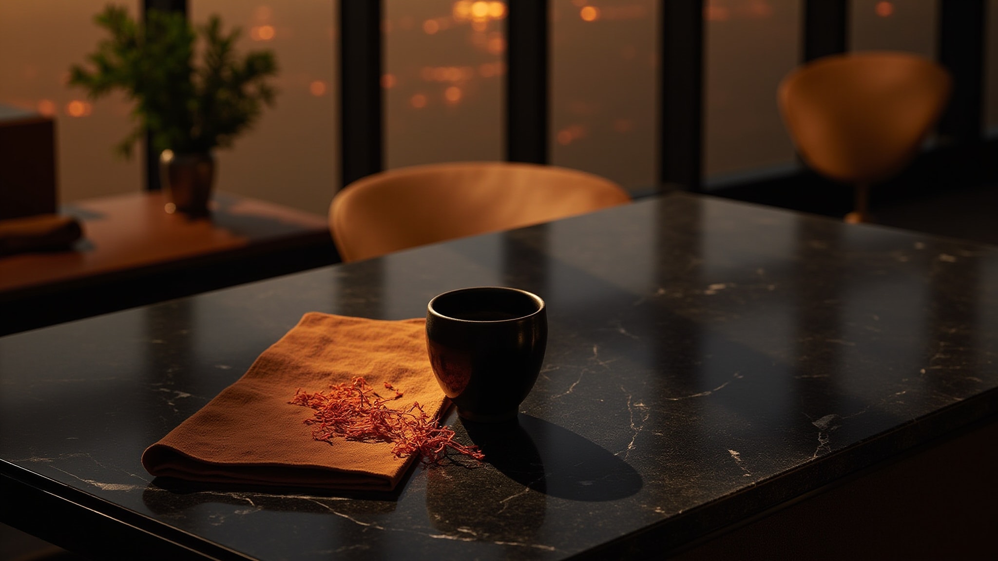 Red Katara by Oakcha. Atmospheric mood