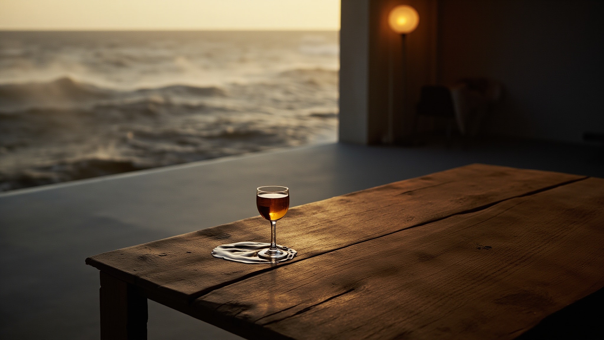 Ocean Bourbon by The Dua Brand. Atmospheric mood