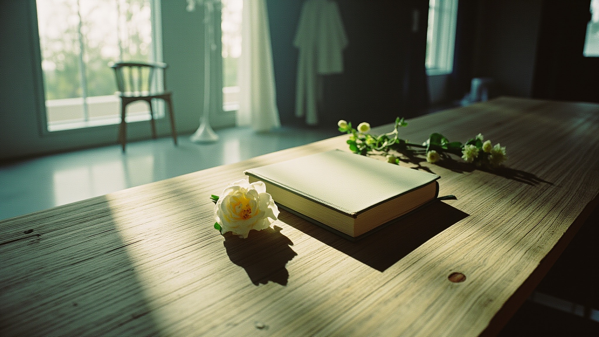 Sonnet About White Rose (Сонет О Белой Розе) by Odoratika. Atmospheric mood