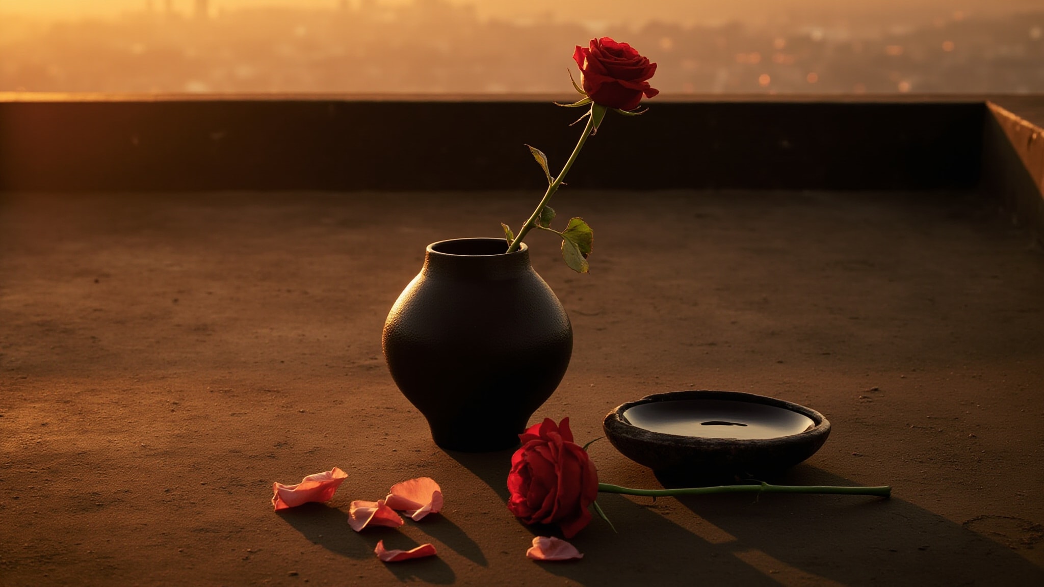 Red Redemption by Ojar. Atmospheric mood