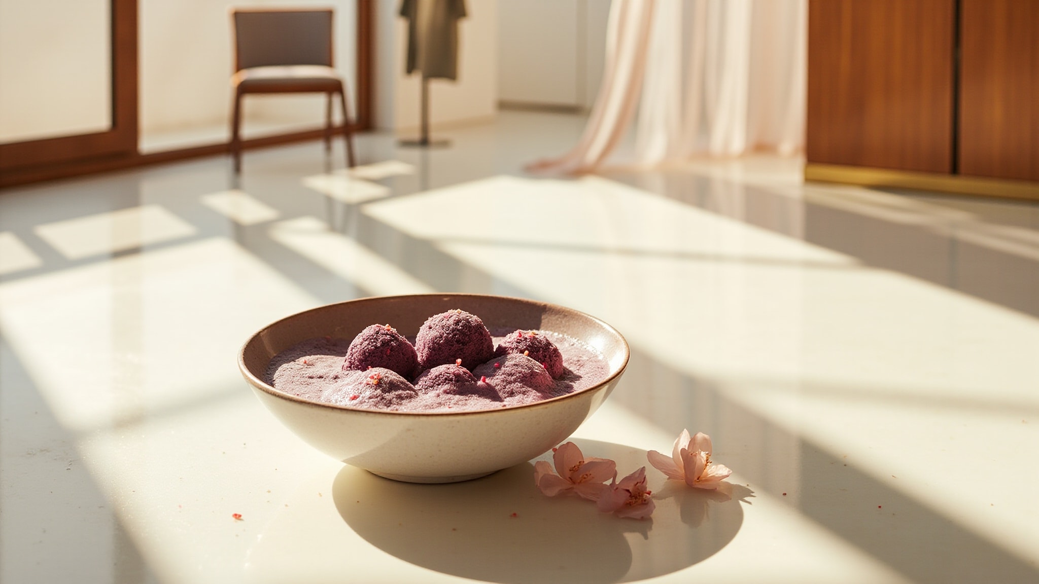 Olympéa Flora by Rabanne. Atmospheric mood