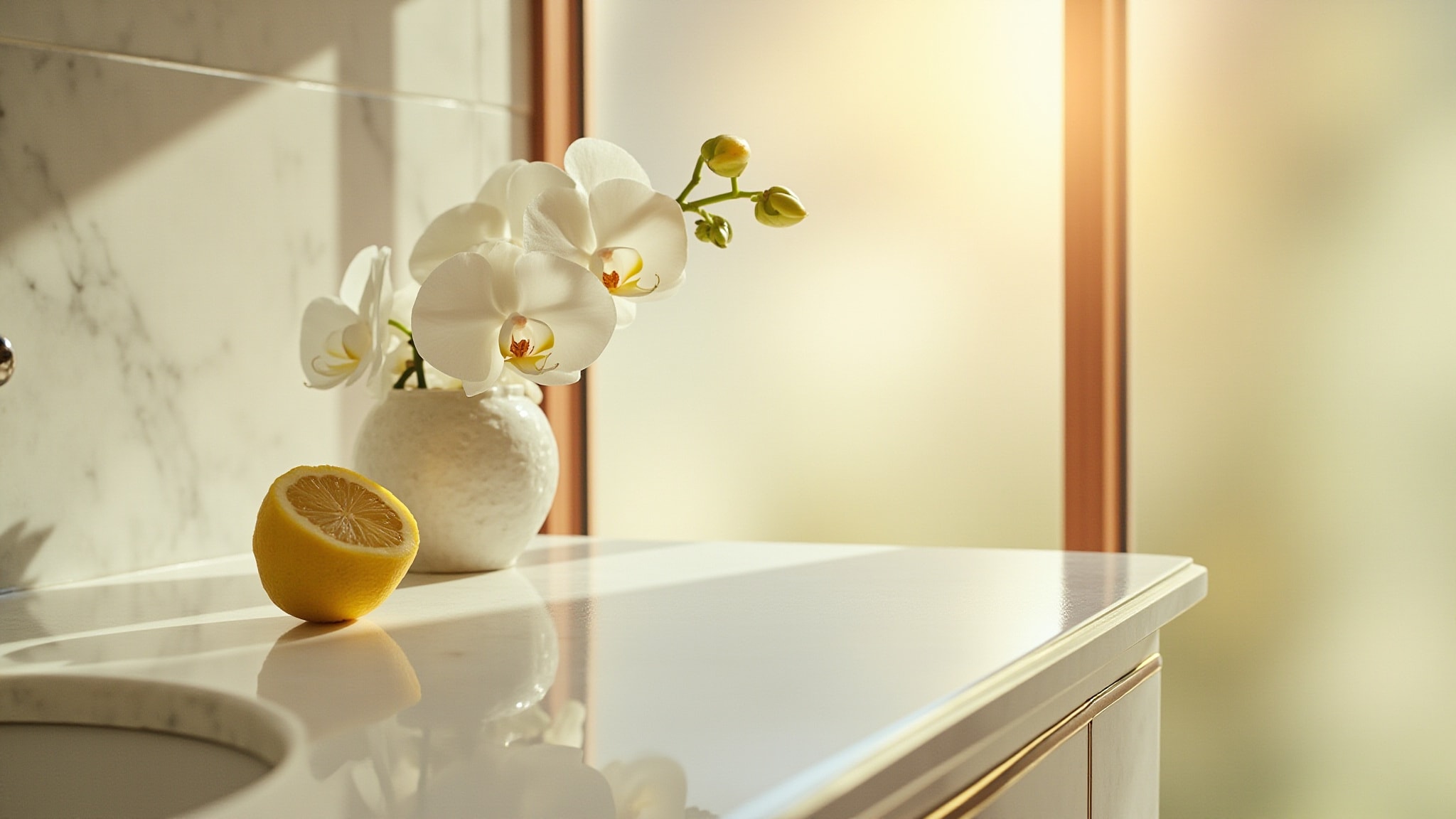 White Cattleya by Olympic Orchids Artisan Perfumes. Atmospheric mood