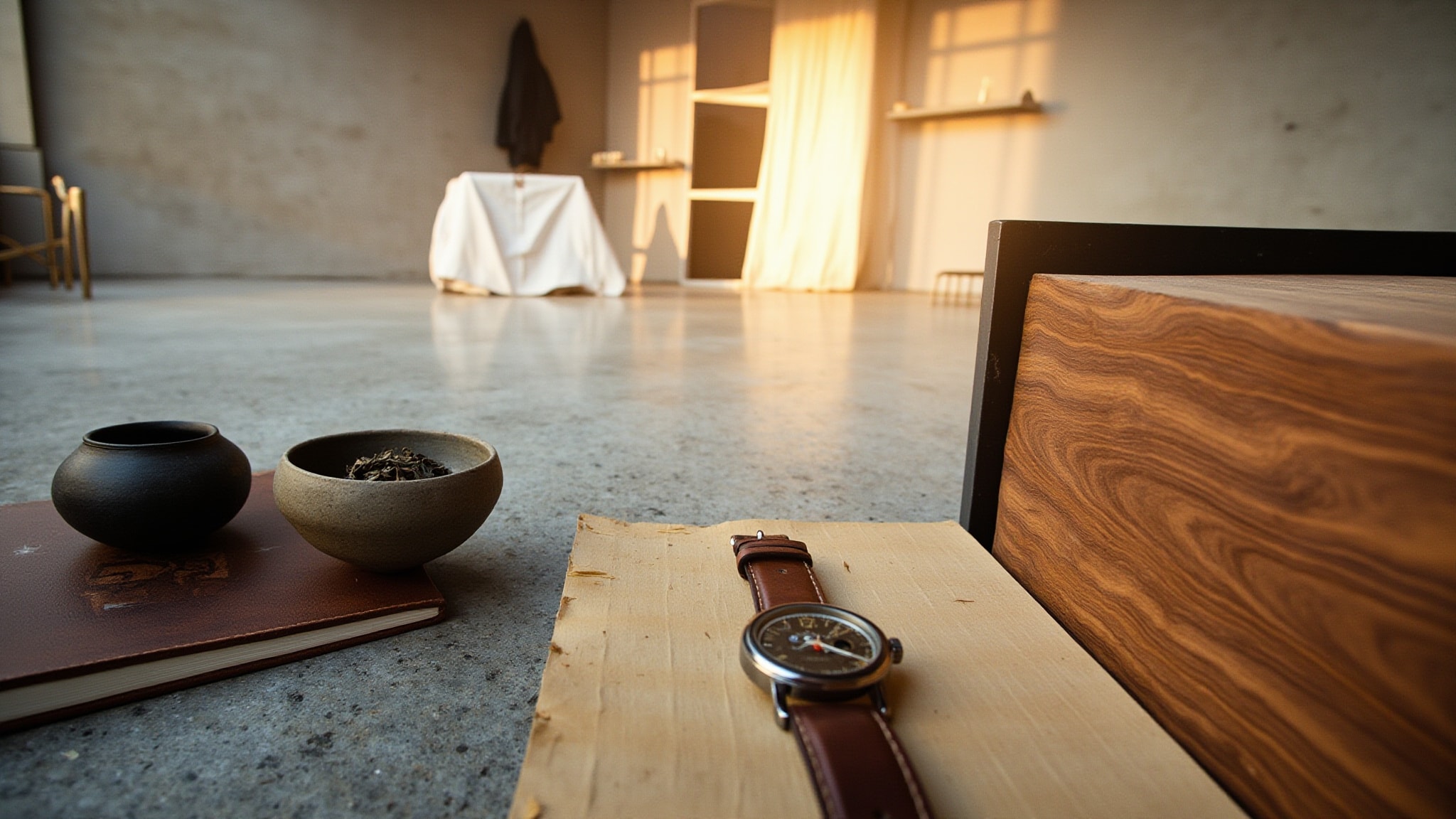 Pu'er Tea by One Day. Atmospheric mood