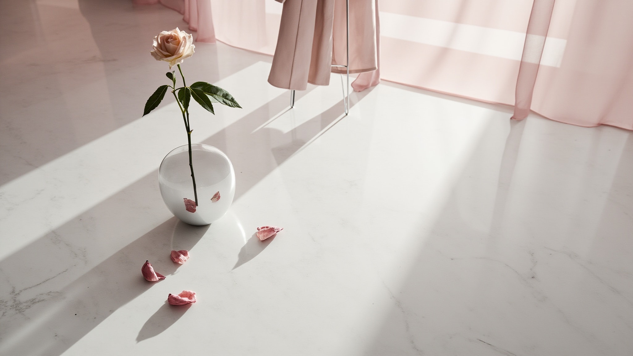 One Perfect Rose by La Prairie. Atmospheric mood