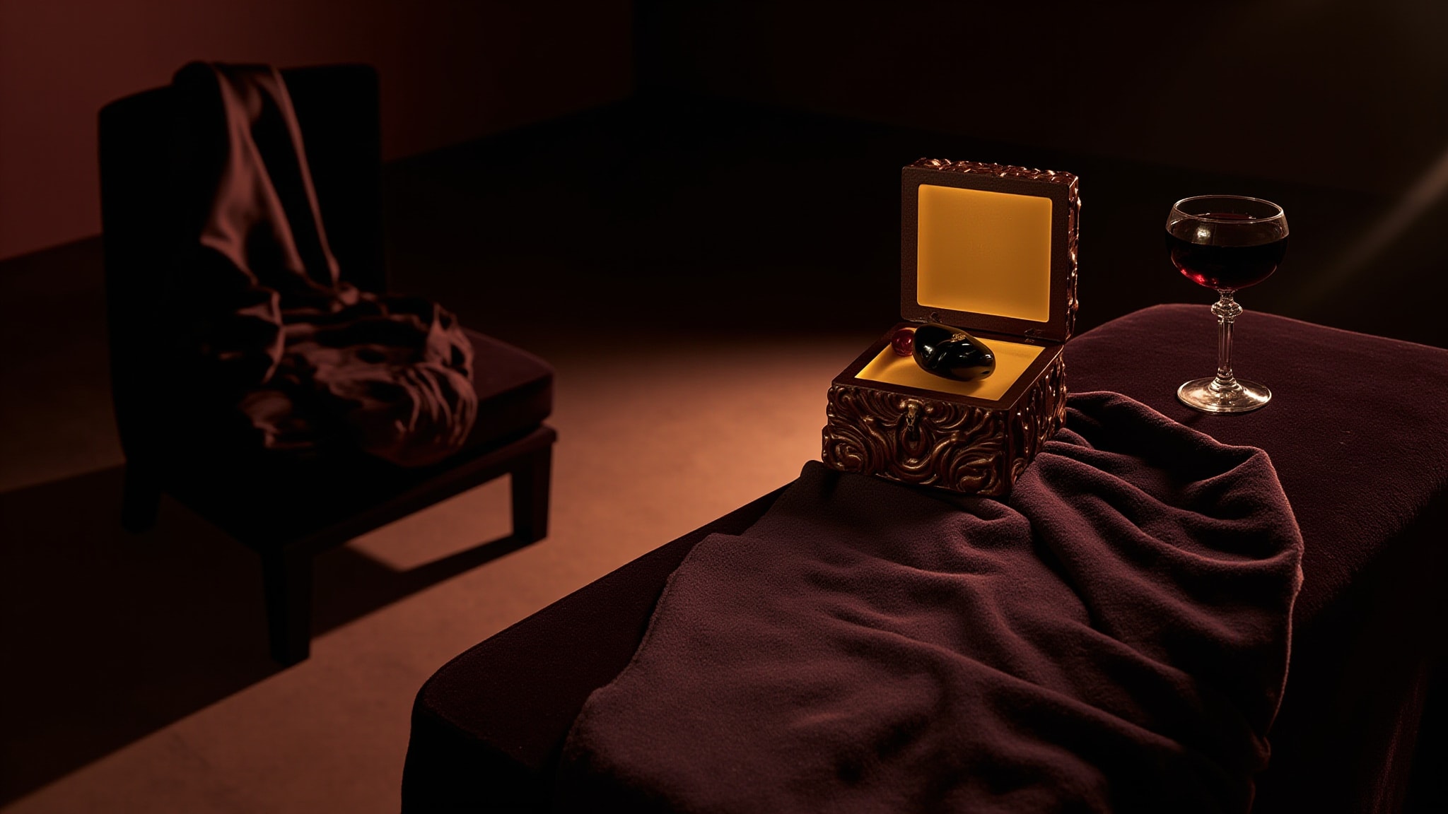 Orchid Leather by Van Cleef & Arpels. Atmospheric mood