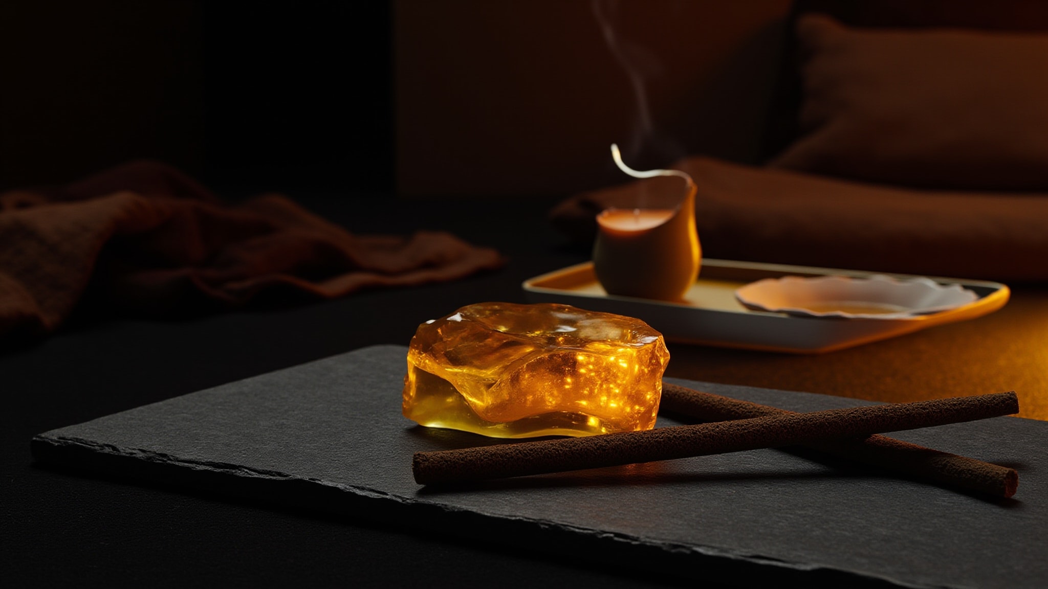 Amber Elixir Night by Oriflame. Atmospheric mood