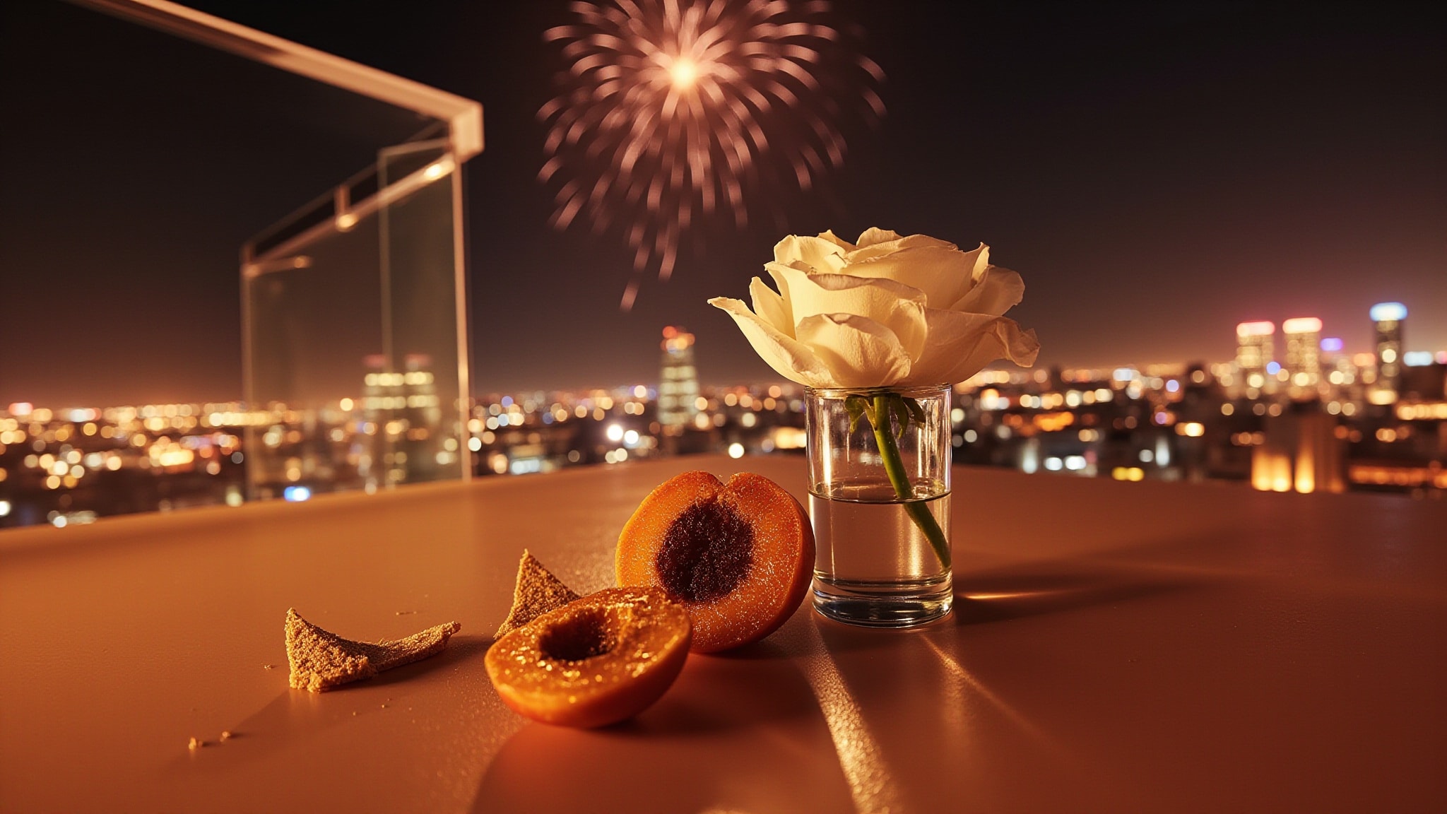 Memories Flirting Under Fireworks by Oriflame. Atmospheric mood