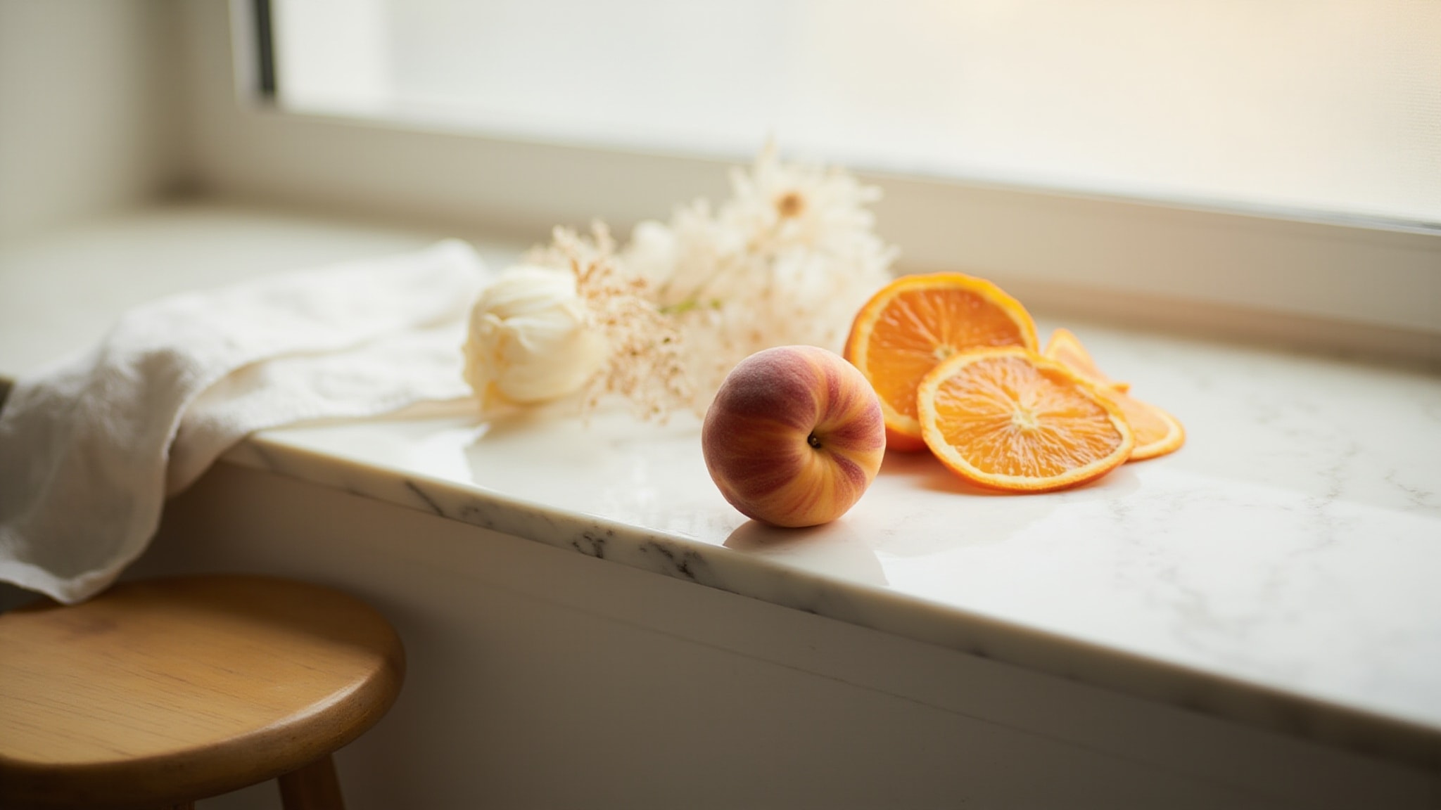 The Babes Sweet Peach by Oriflame. Atmospheric mood