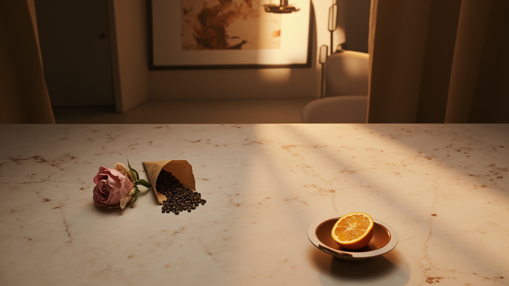 Rosie by Orla Kiely. Atmospheric mood