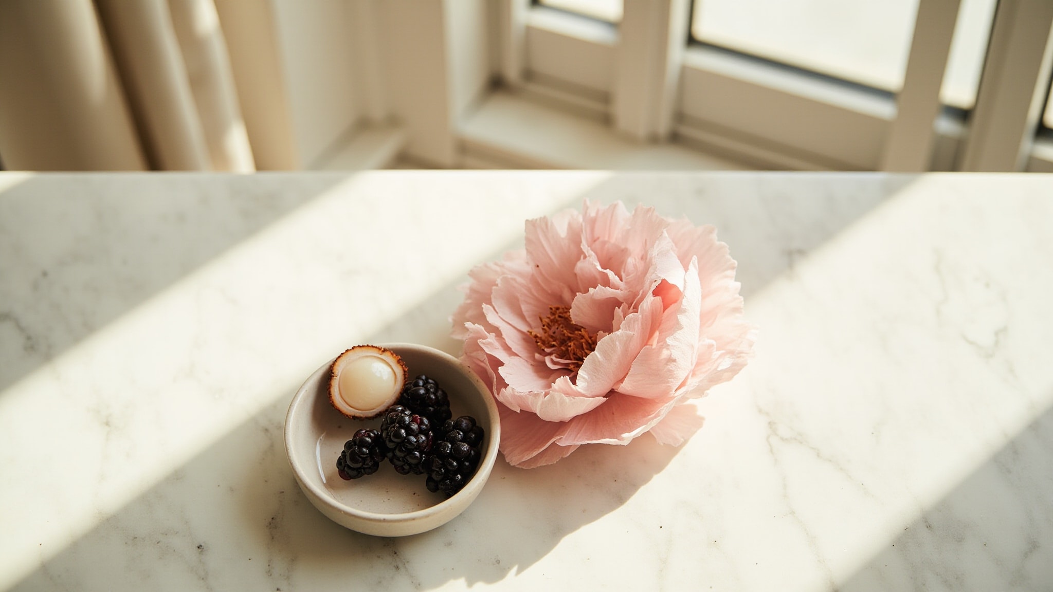 Bouquet d'Orlane Pivoine by Orlane. Atmospheric mood