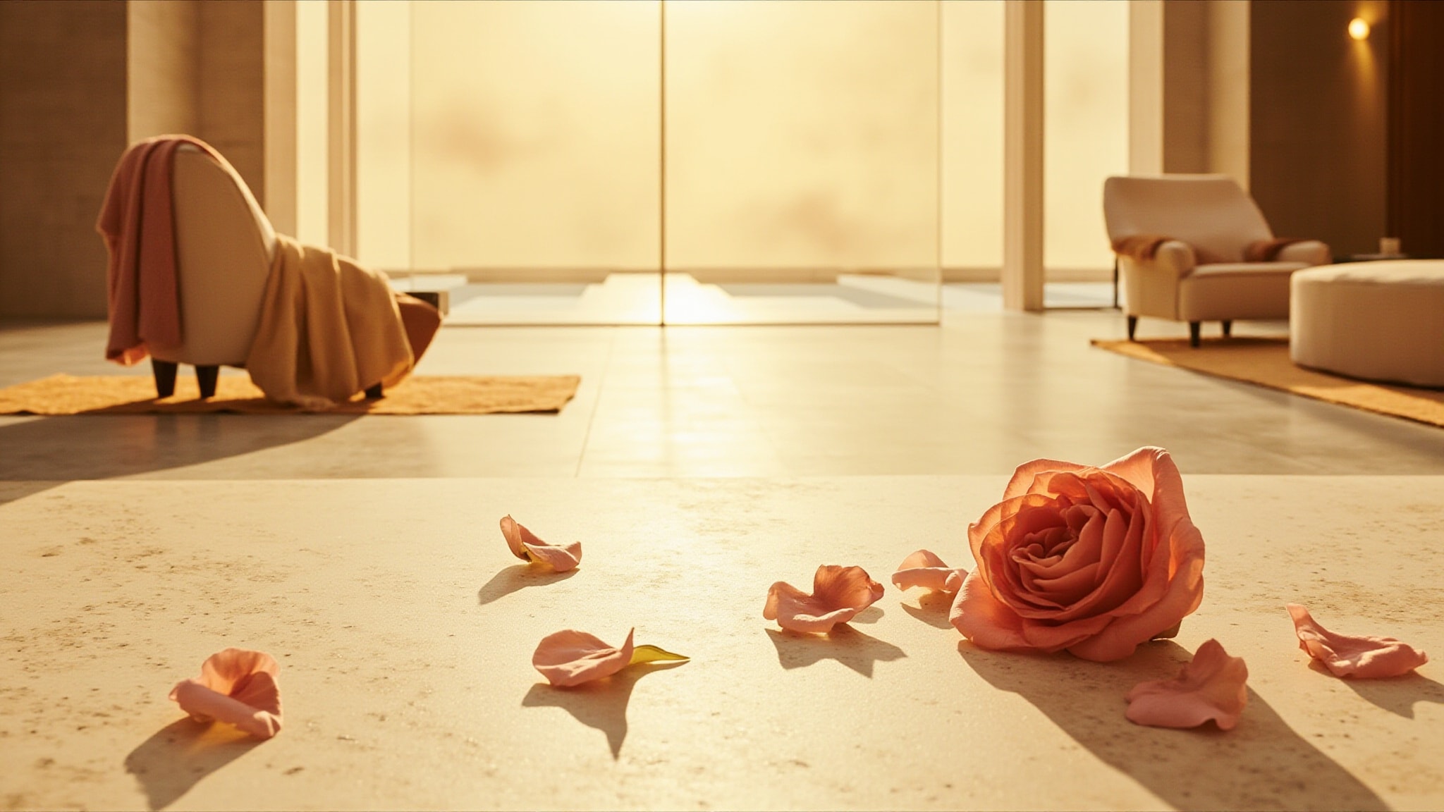 Bella Rosa by Oscar de la Renta. Atmospheric mood