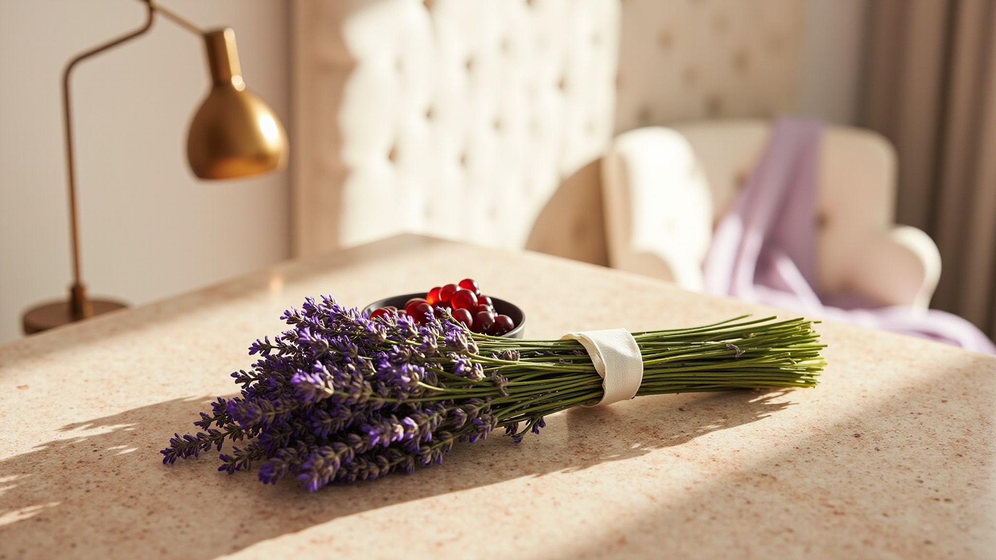 Lavender by Oscar de la Renta. Atmospheric mood