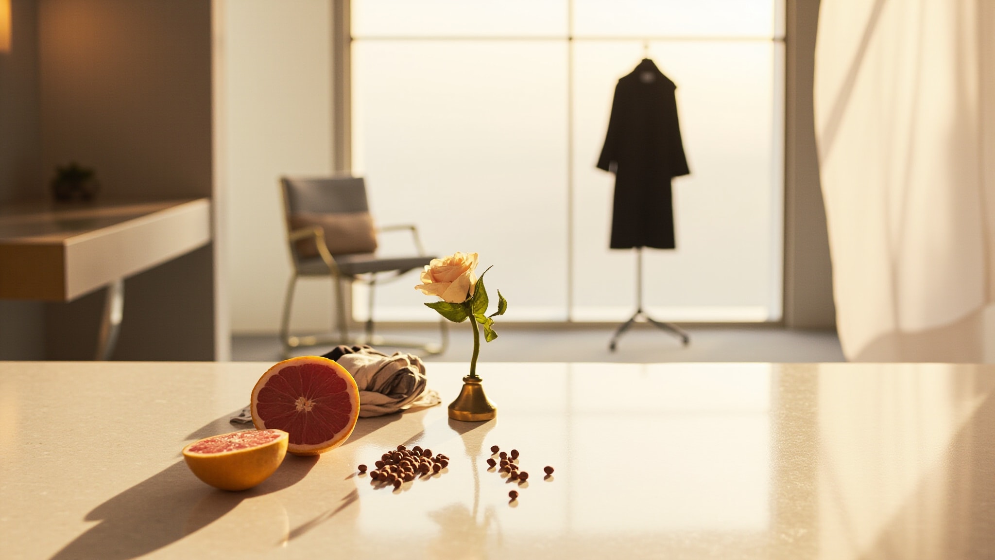 Soft Blossom by Oscar de la Renta. Atmospheric mood