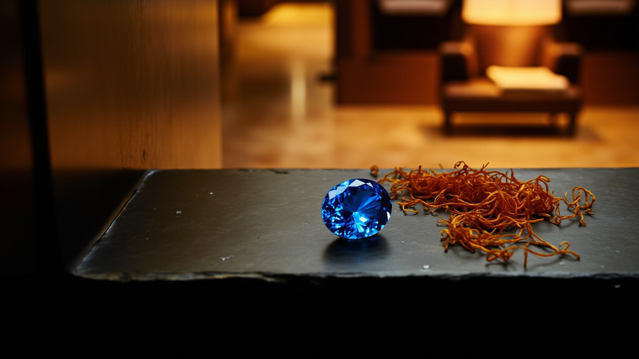 Blue Sapphire by Osmanli Oud. Atmospheric mood