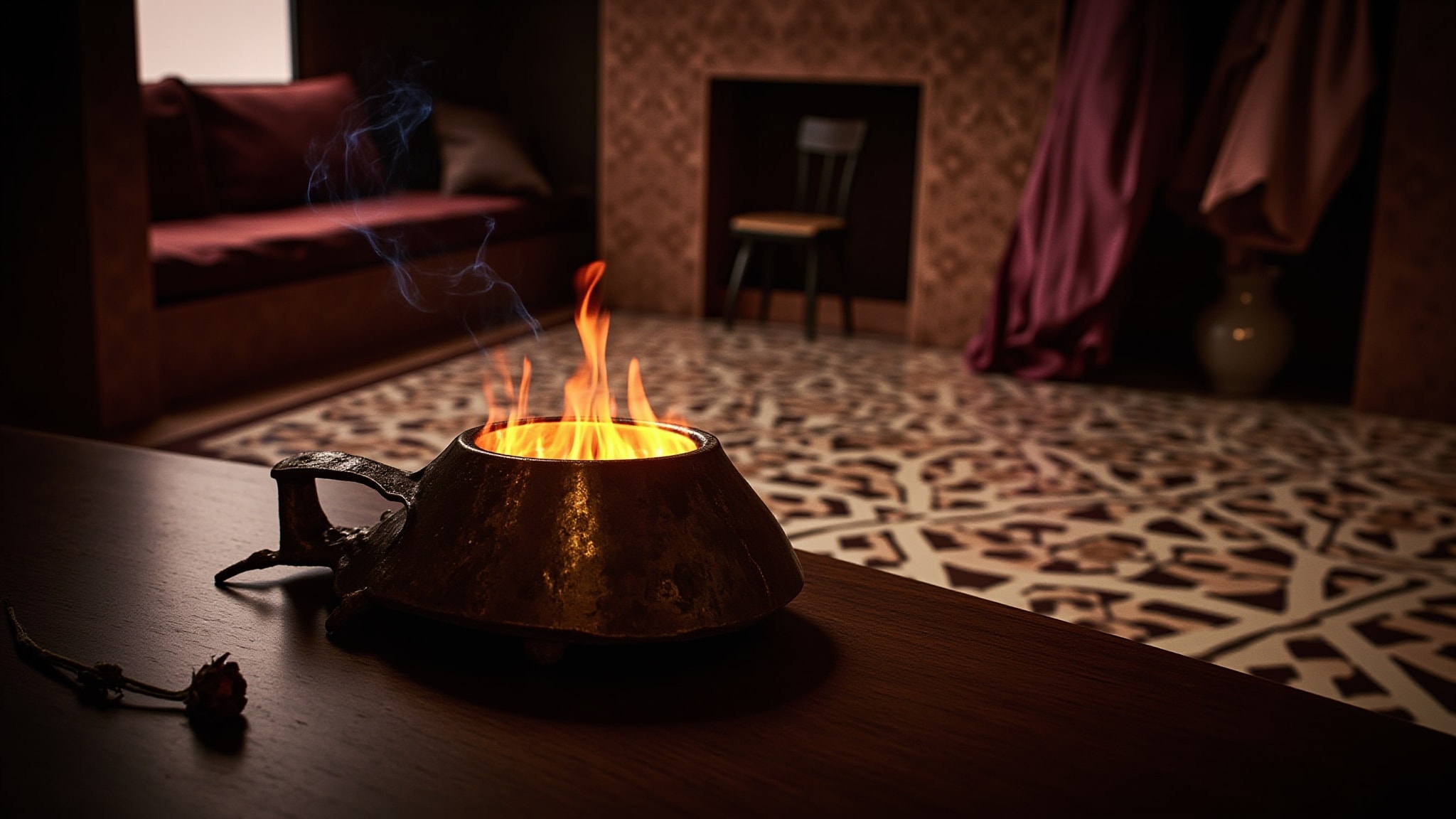 Oud Rose by Abdul Samad Al Qurashi. Atmospheric mood