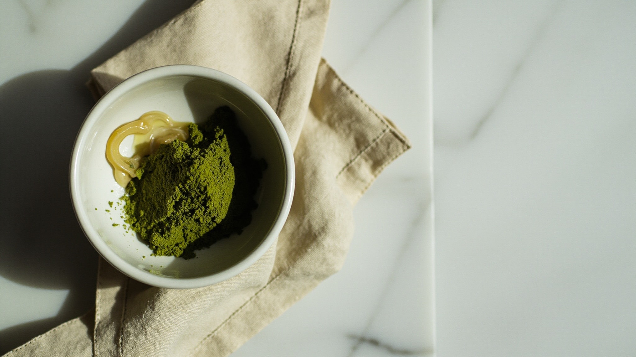 Clean Matcha by Overose. Atmospheric mood