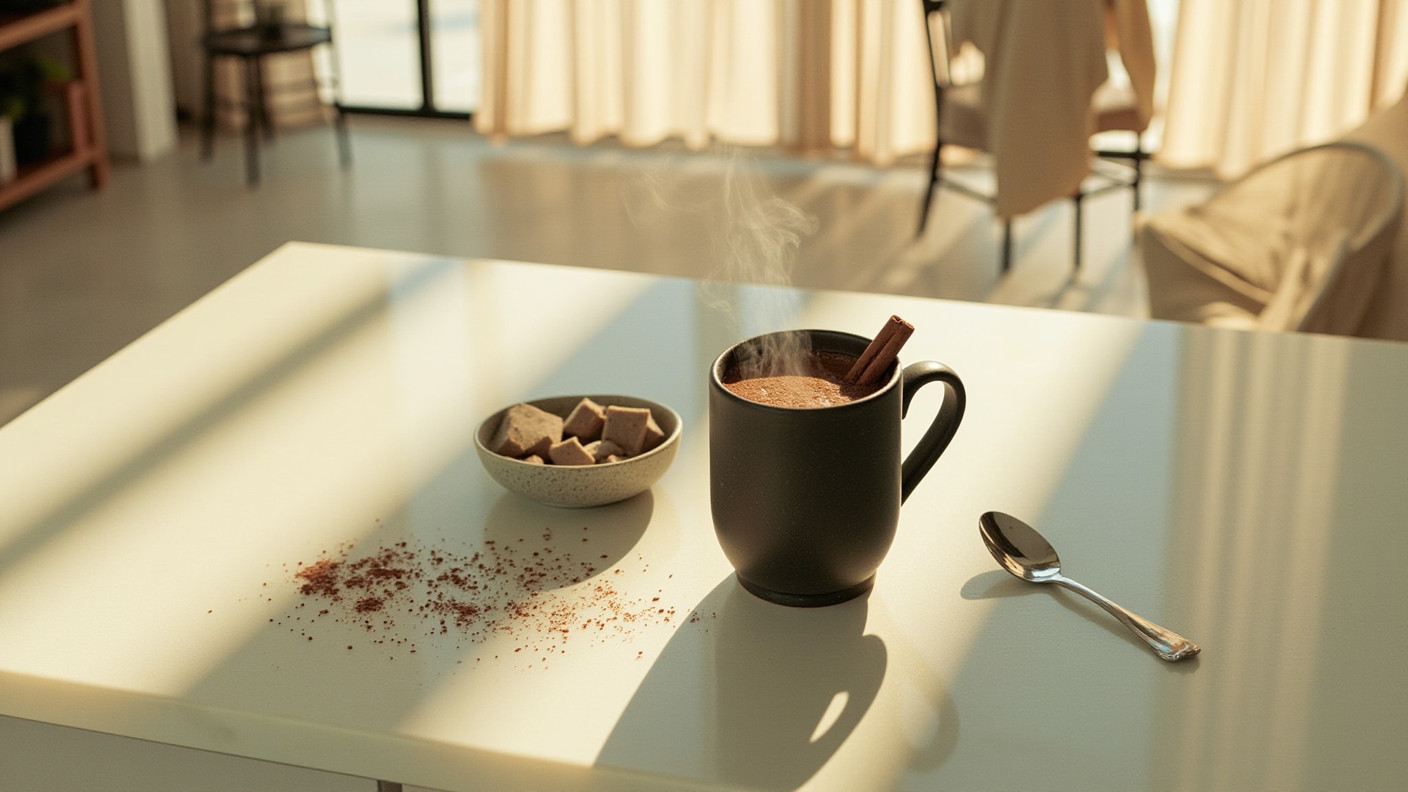 Mexican Cocoa by Pacifica. Atmospheric mood