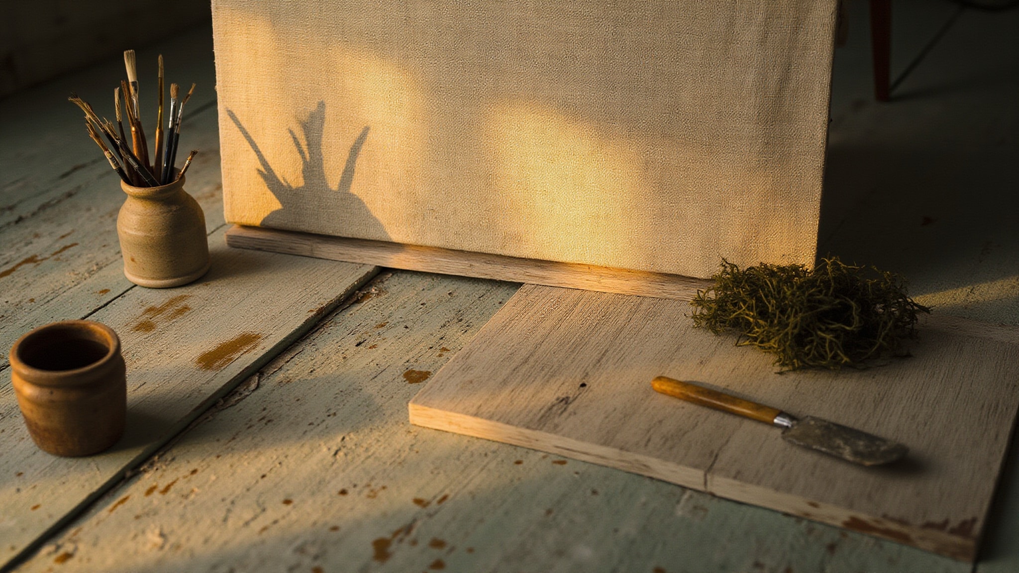 Painter by Genyum. Atmospheric mood