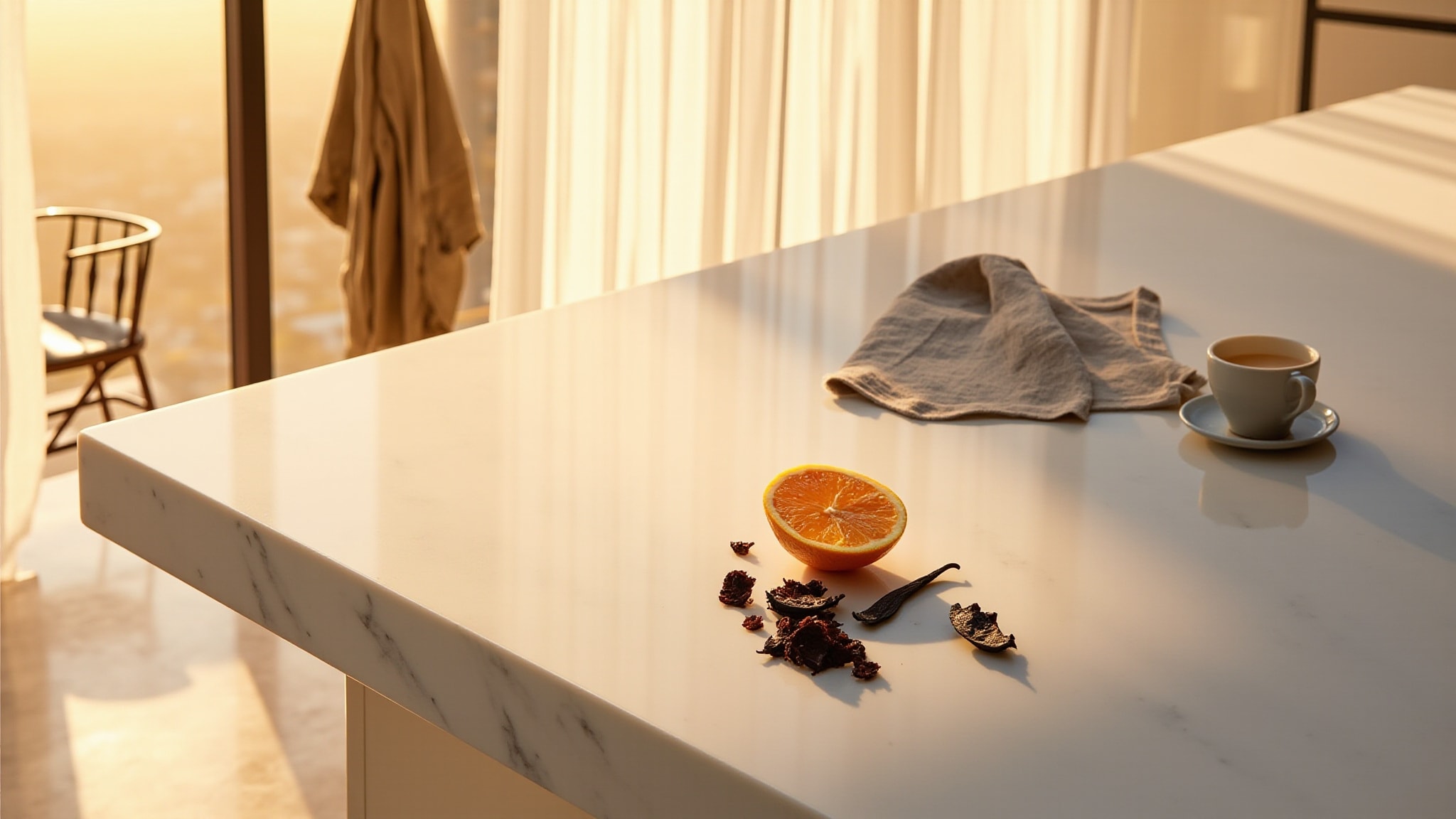 Gourmantic Orange Extrait De Parfum by Panah London. Atmospheric mood