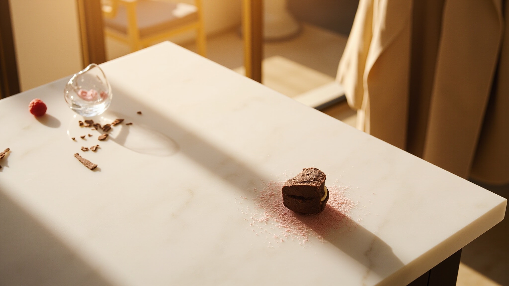 Pink Champagne Truffle by Panah London. Atmospheric mood