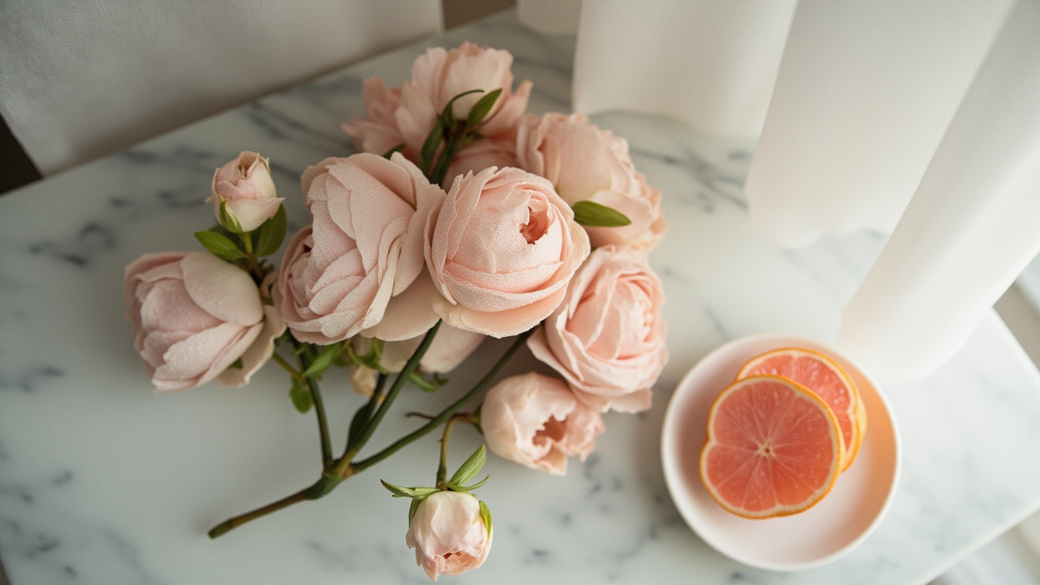 Les Contes Bucoliques Clair de Rose by Parfums Berdoues. Atmospheric mood