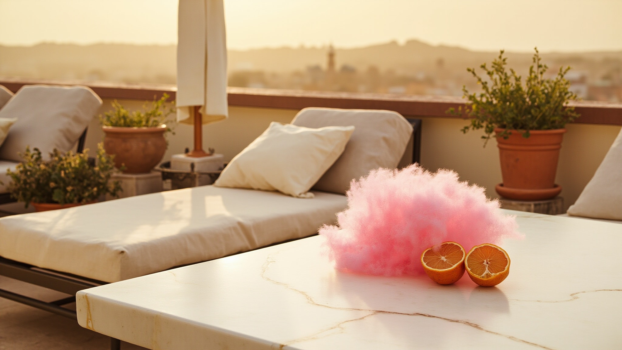 Vibrant Orange & Neroli by PARIS CORNER. Atmospheric mood