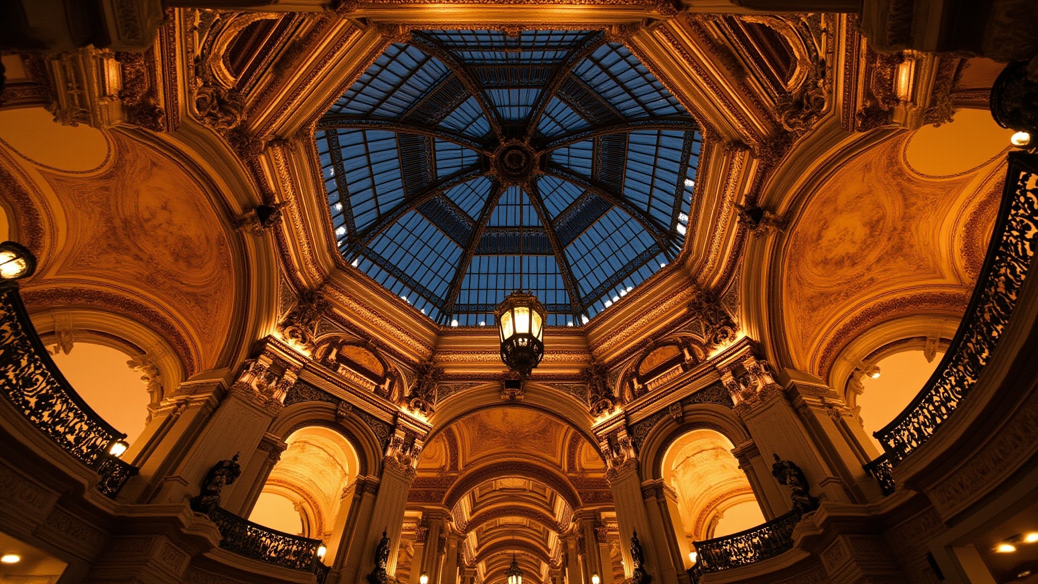 Passeggiata In Galleria Vittorio Emanuele II by Trussardi. Atmospheric mood
