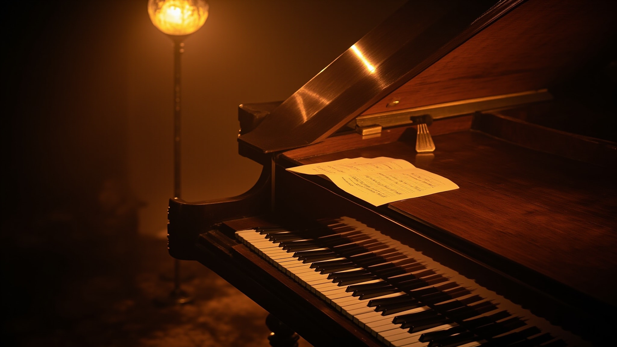 Piano Santal by L'Orchestre Parfum. Atmospheric mood