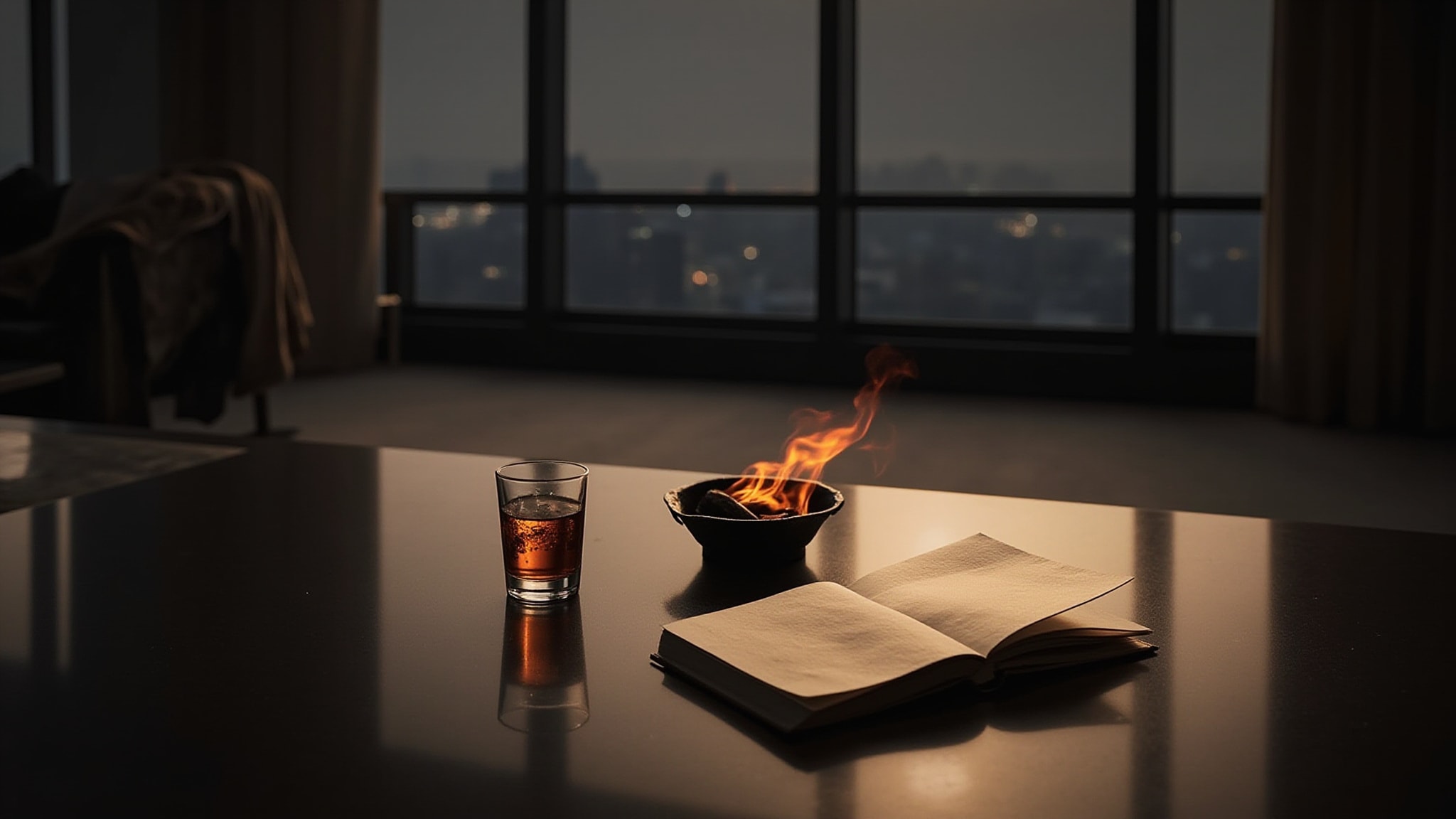 Campfire Rebel by Pinrose. Atmospheric mood