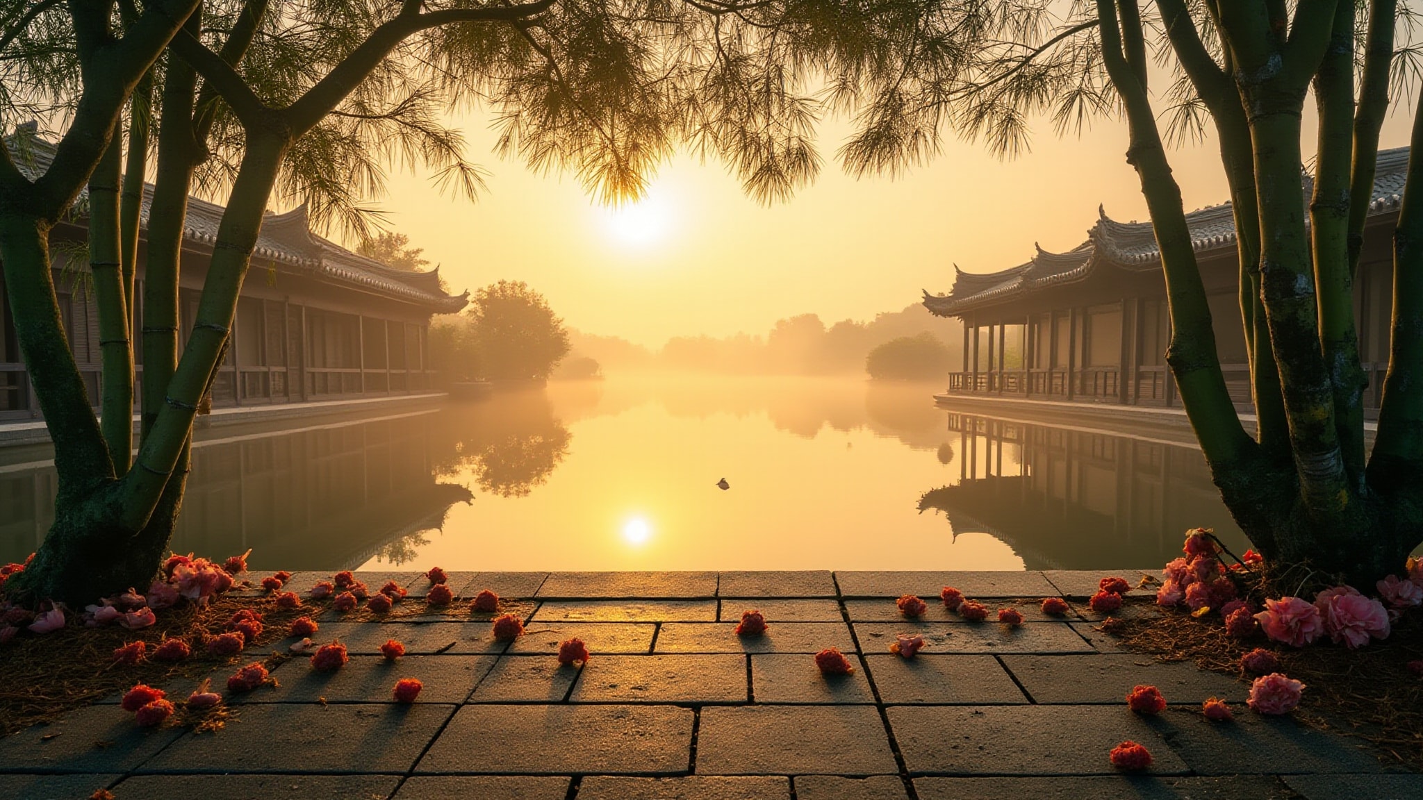 Pivoine Suzhou by Giorgio Armani. Atmospheric mood