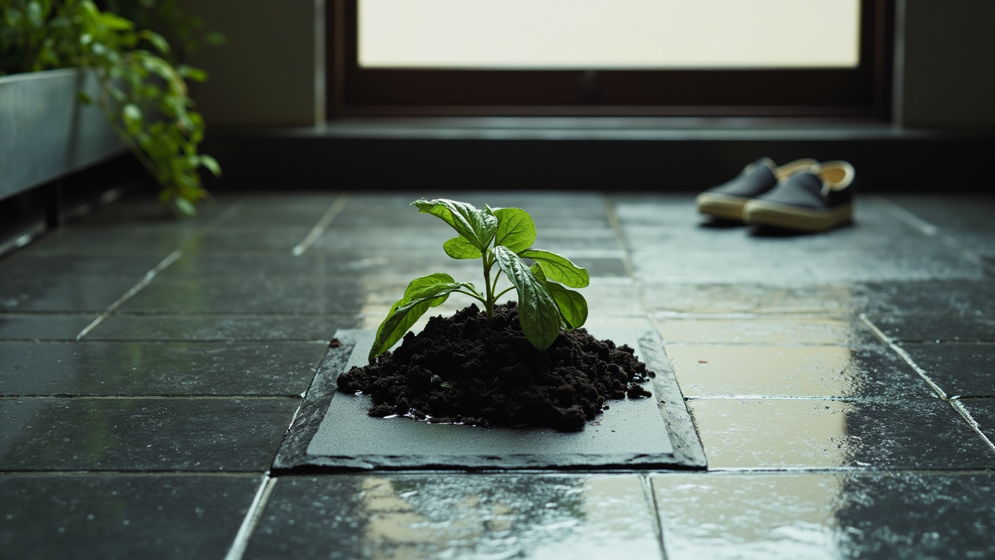 Morning Soil by Pleuvoir. Atmospheric mood
