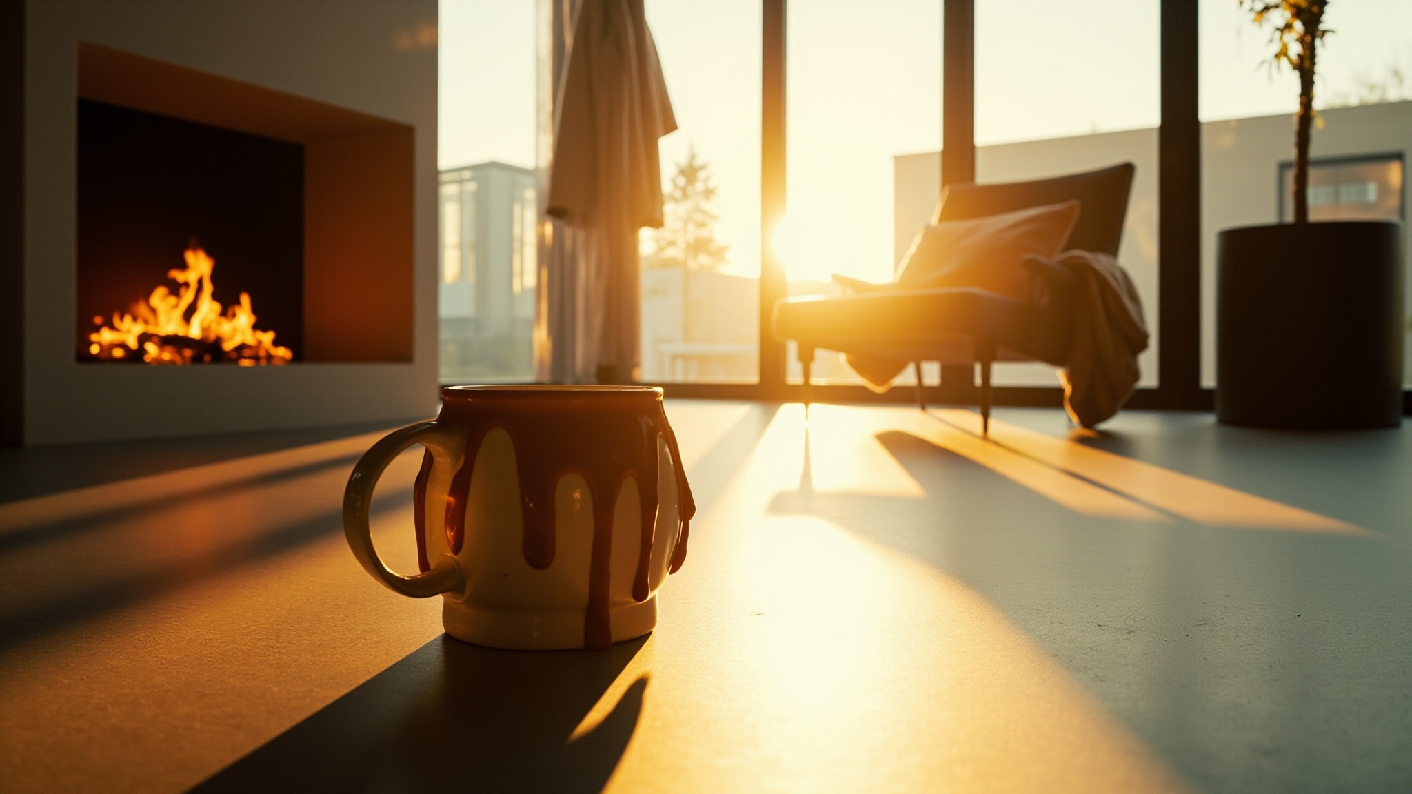 Coffee Goblin by Poesie. Atmospheric mood