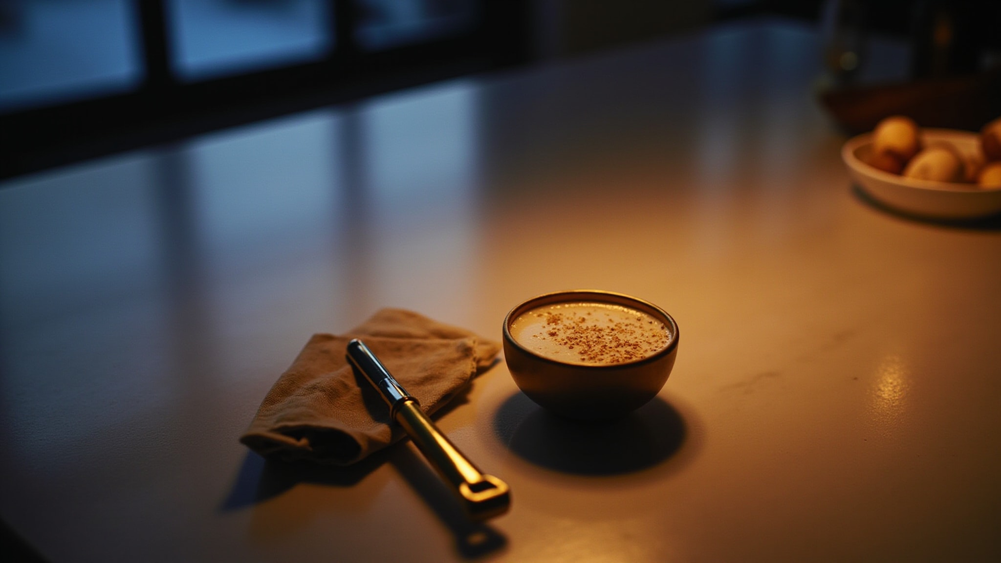 Majesty's Milk Punch by Poesie. Atmospheric mood