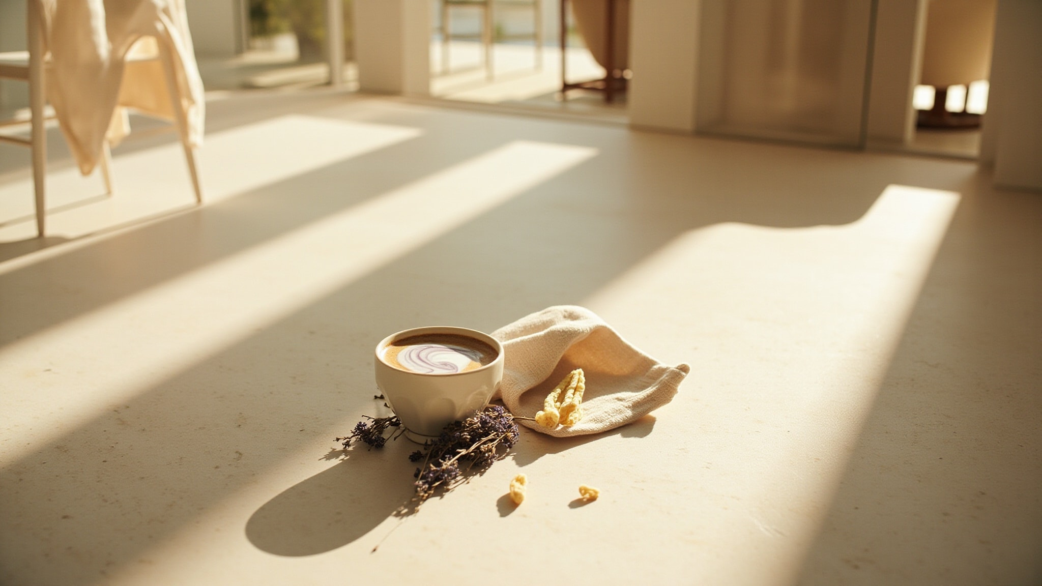 Twice to Tea by Poesie. Atmospheric mood