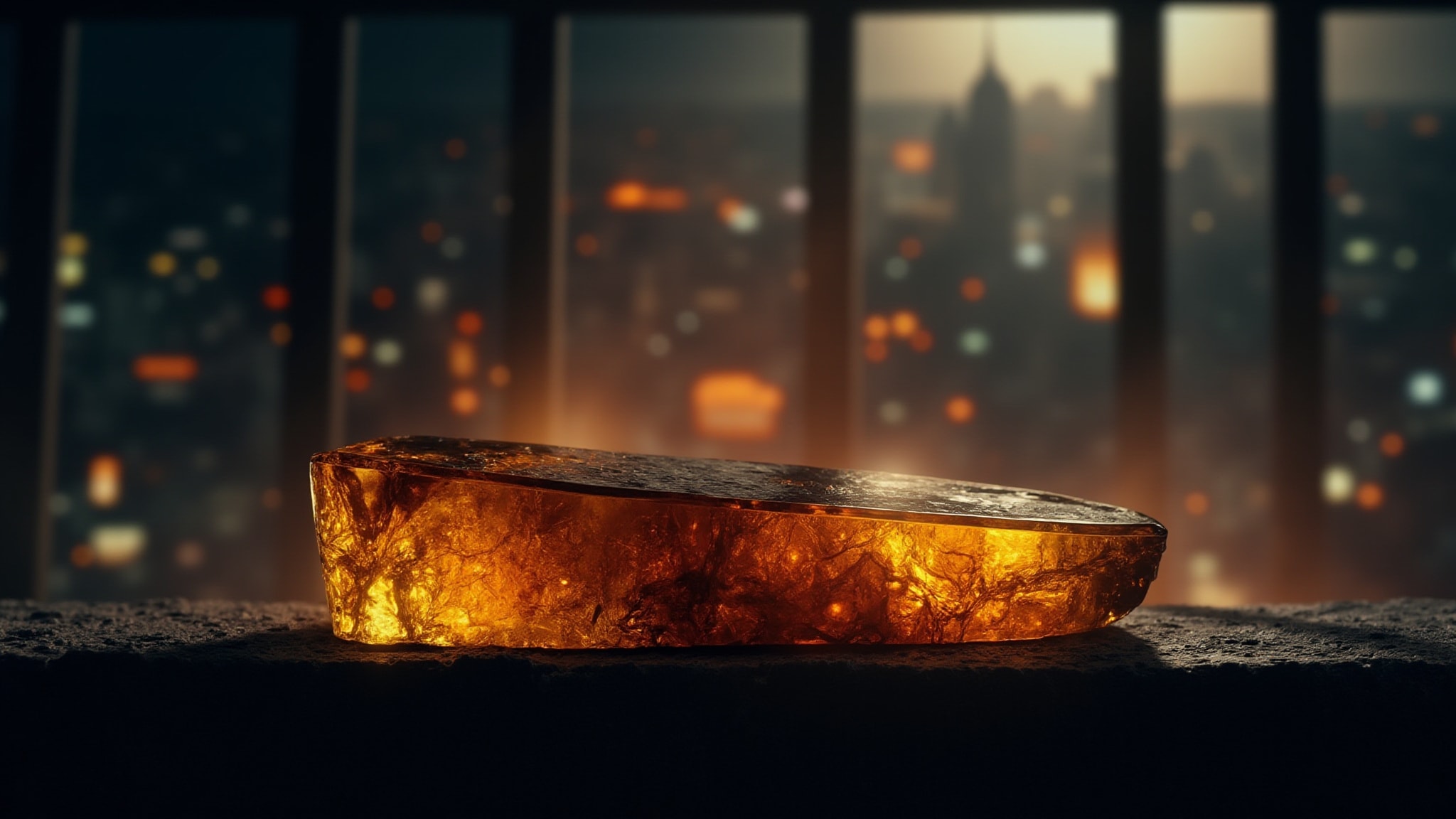 Amber by Prada. Atmospheric mood