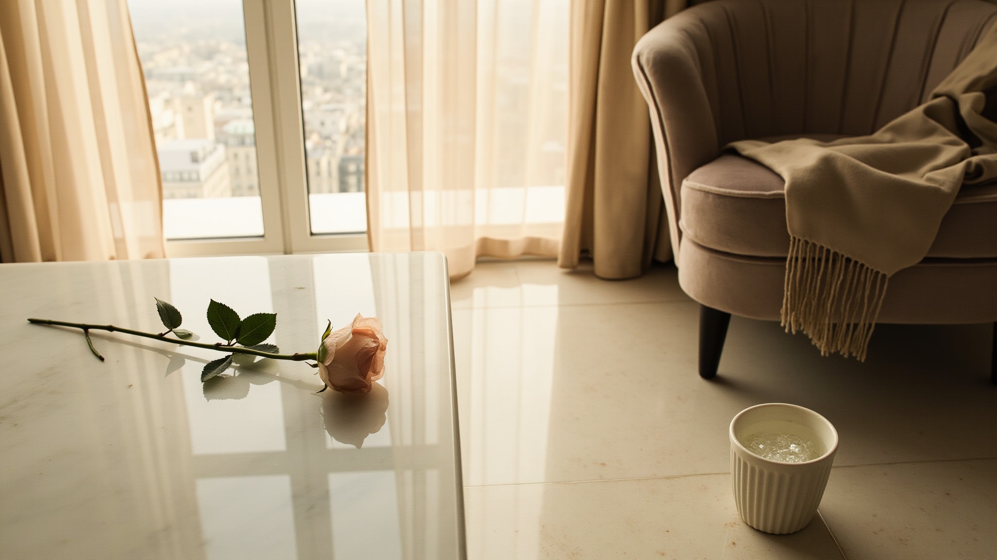 Cristal Rosae by Princesse Marina De Bourbon. Atmospheric mood