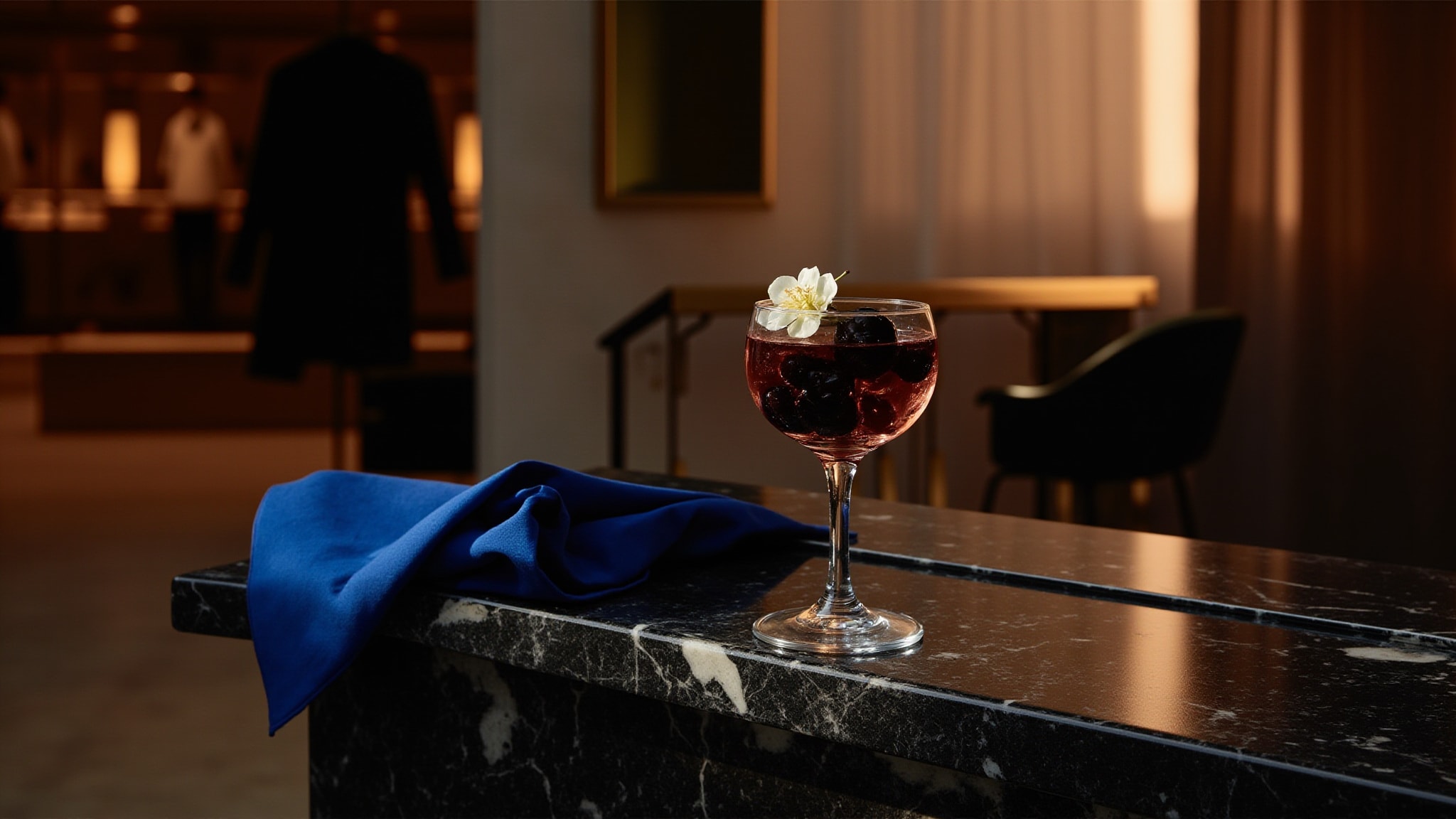Cherry Syrup Blue by Proad. Atmospheric mood