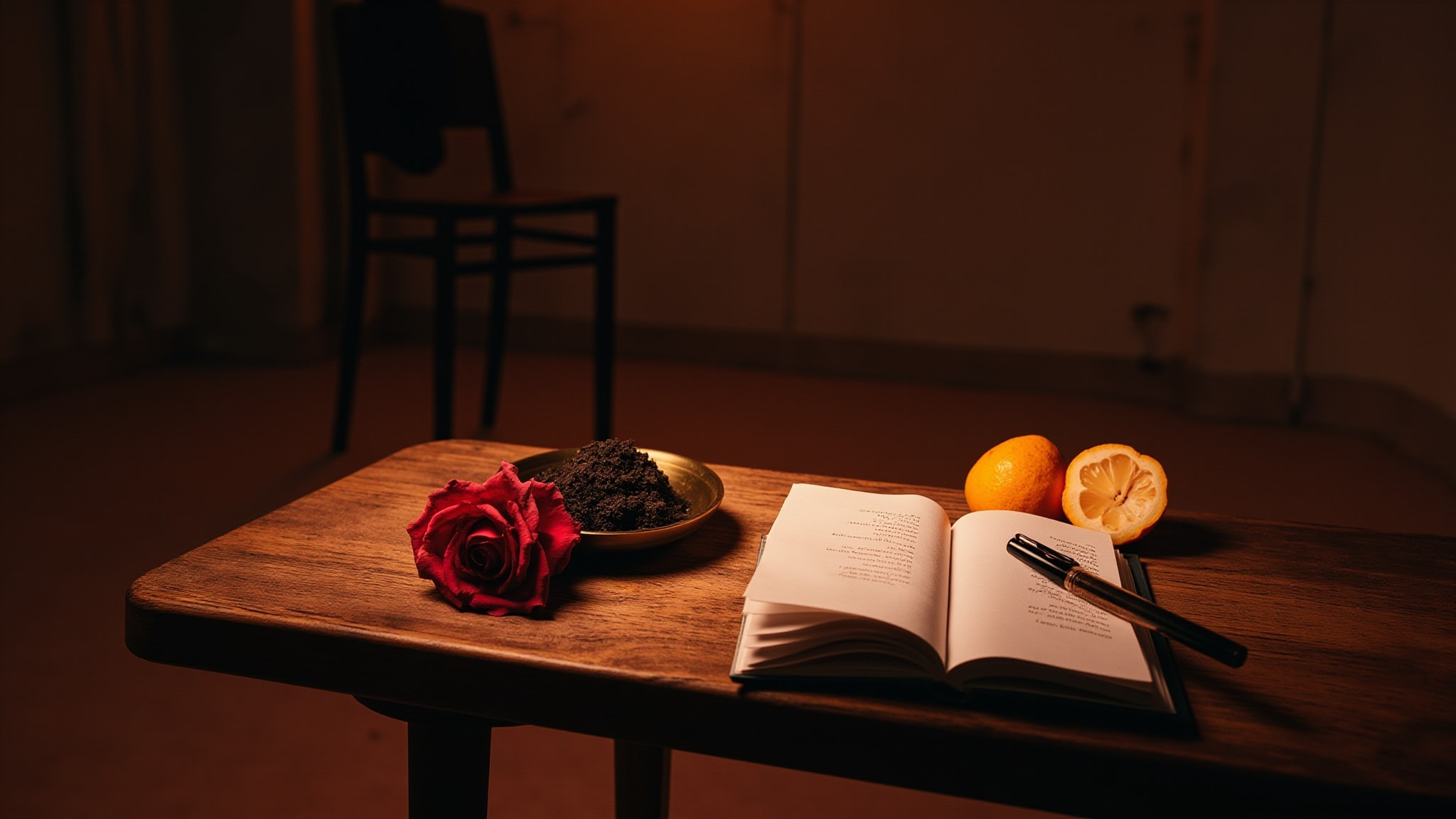 Rose Rondeaux by Prosody London. Atmospheric mood