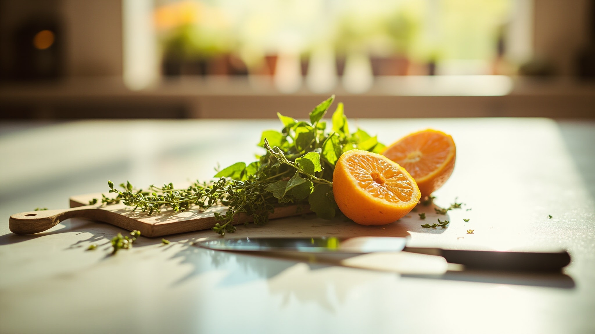 Tangerine Thyme by Providence Perfume Co.. Atmospheric mood
