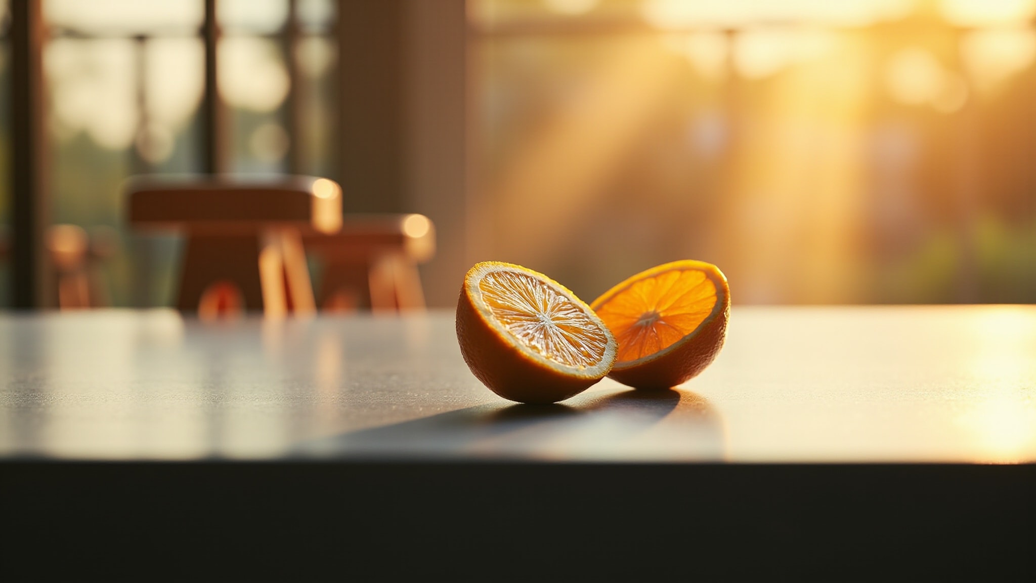 Orange Shot by Pull & Bear. Atmospheric mood