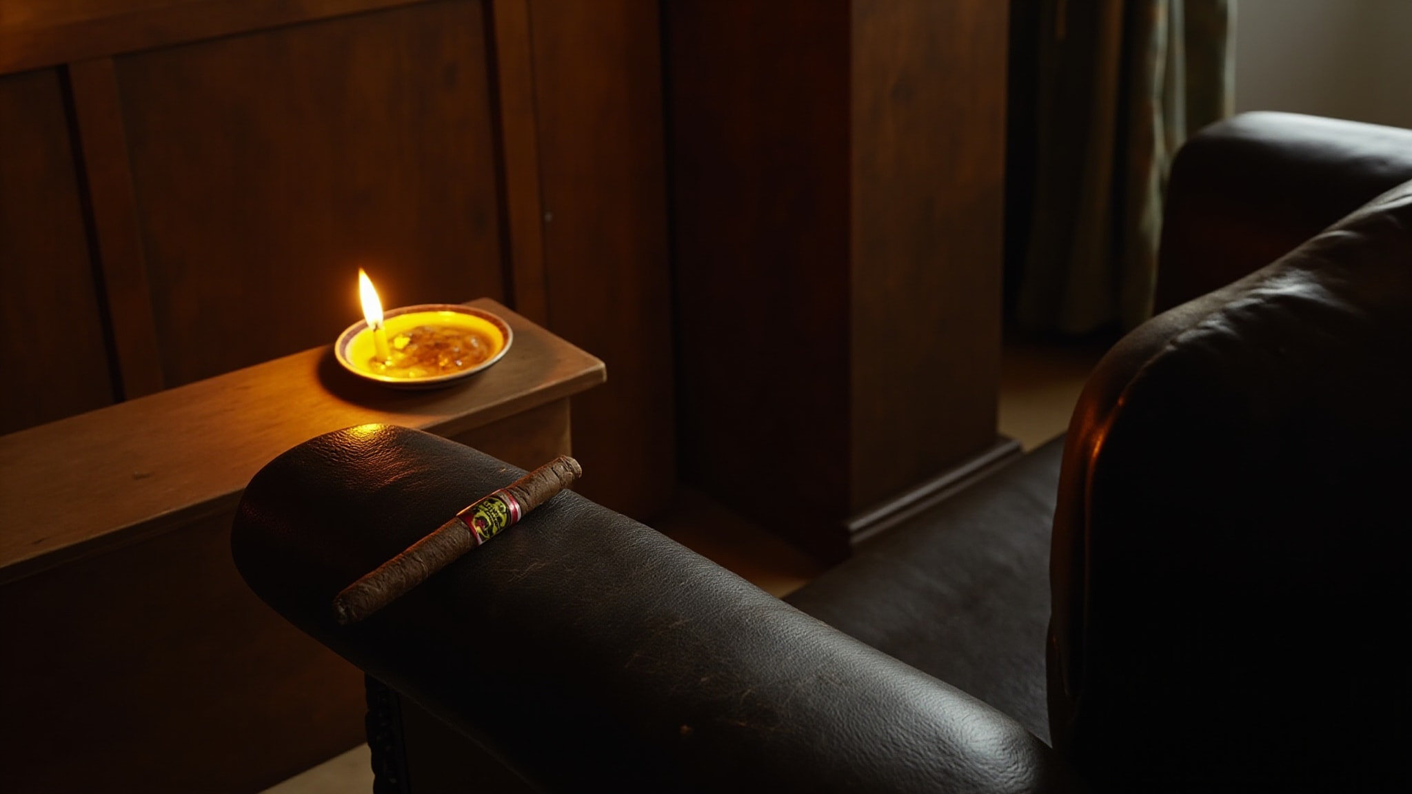 Qaa'ed Intense by Lattafa Perfumes. Atmospheric mood