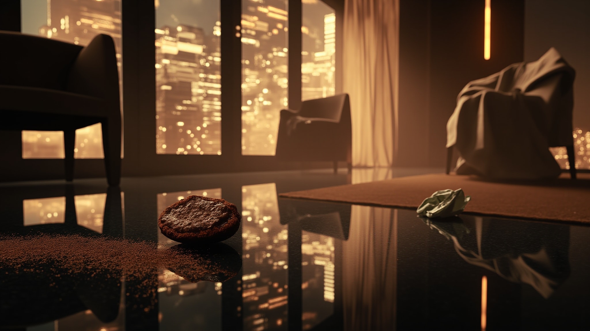 Black XS by Rabanne. Atmospheric mood