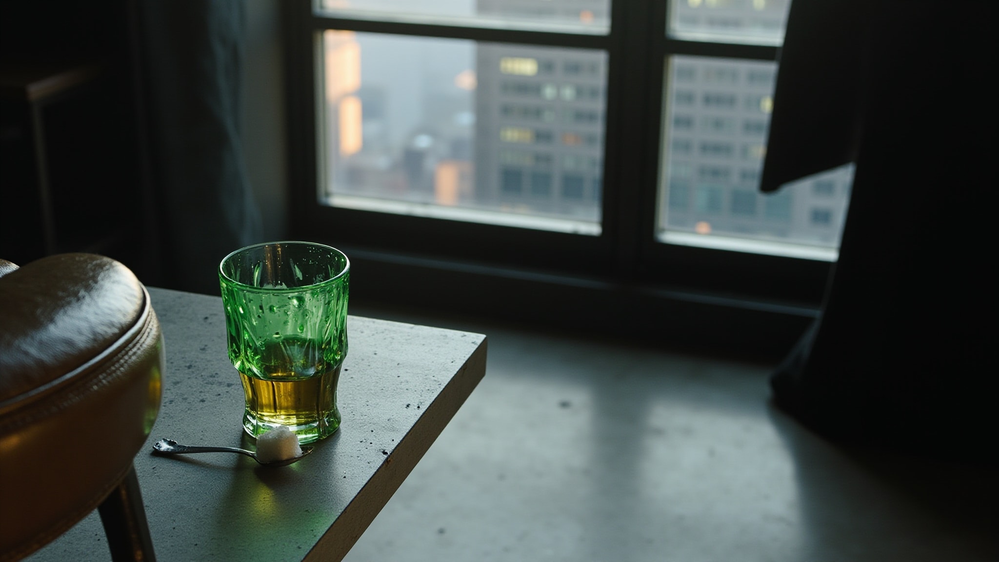 Black Xs Potion by Rabanne. Atmospheric mood