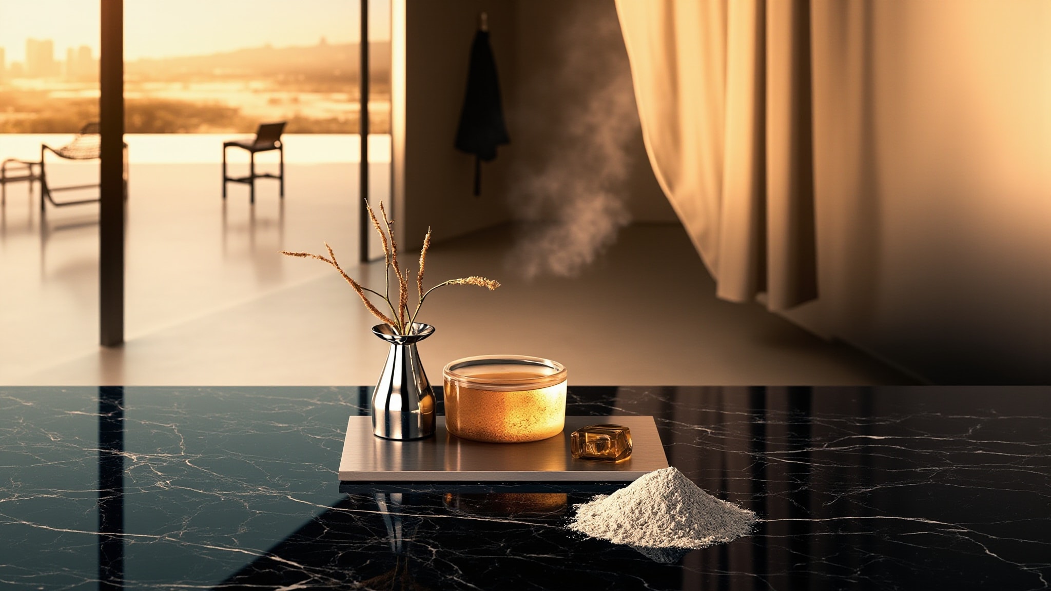 Silver Skin by Rabanne. Atmospheric mood
