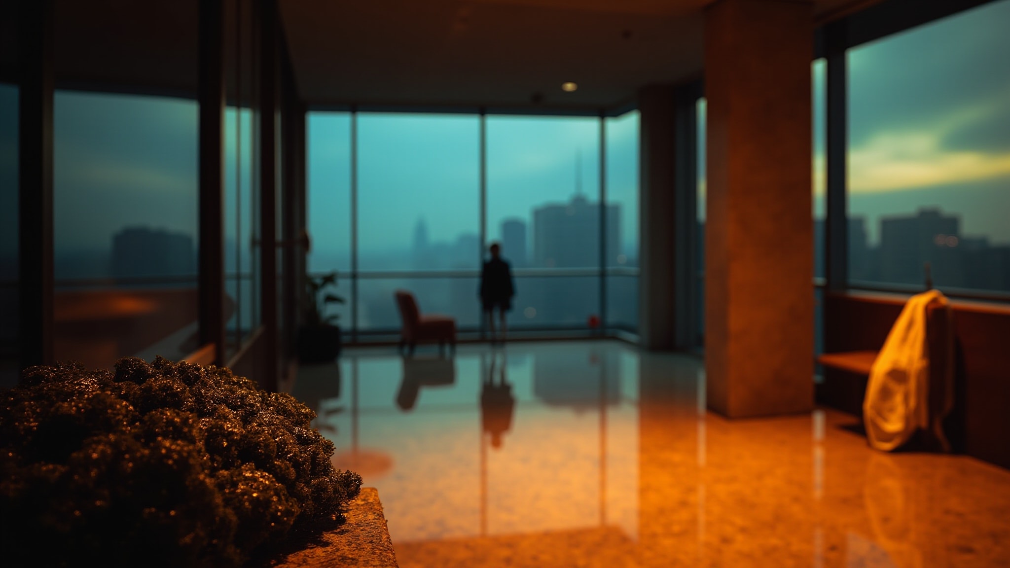 La Terre, La Nuit by Racyne. Atmospheric mood