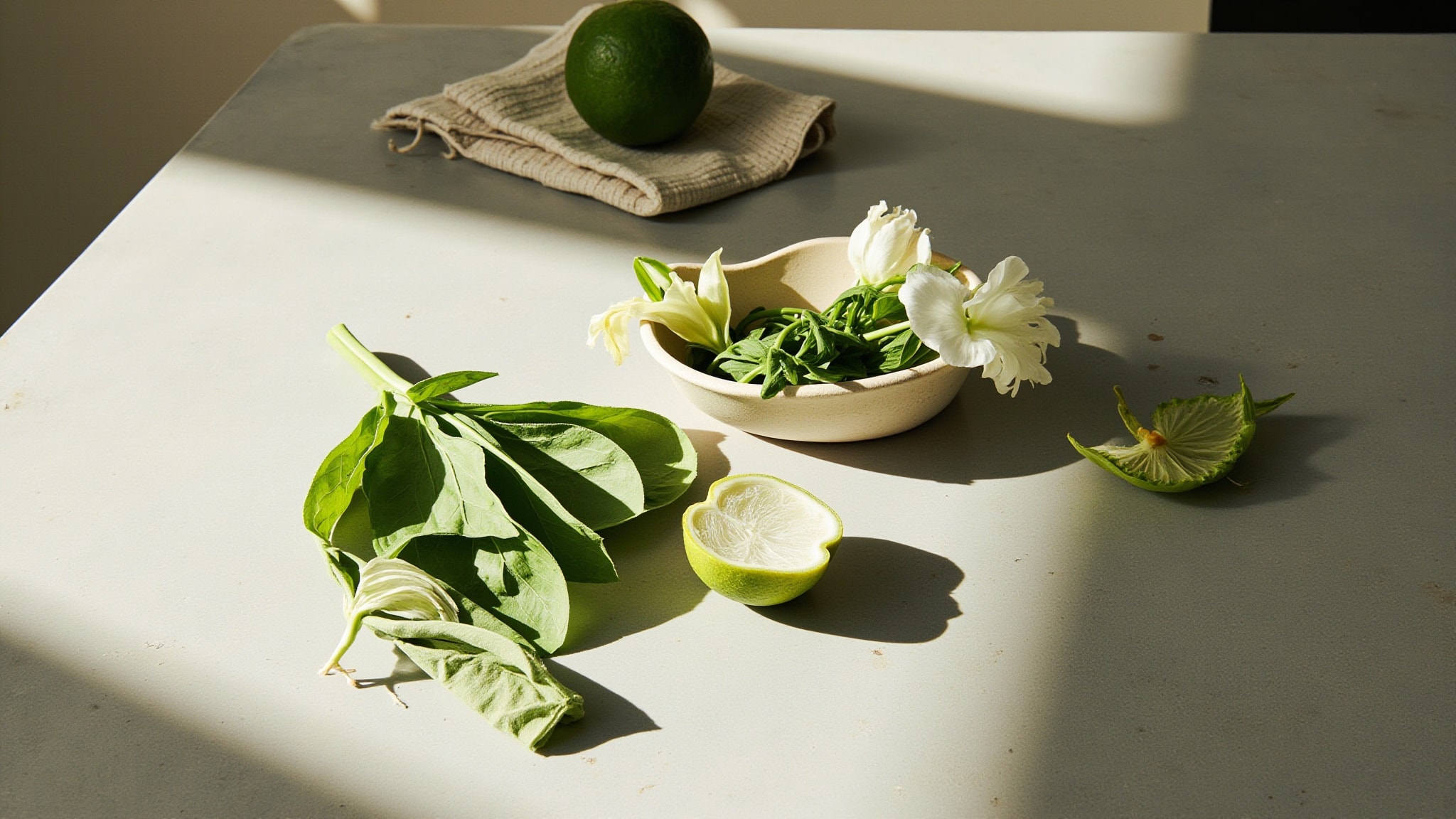 Accord No. 10: Holy Basil, Jasmin + Pandan by RAER Scents. Atmospheric mood