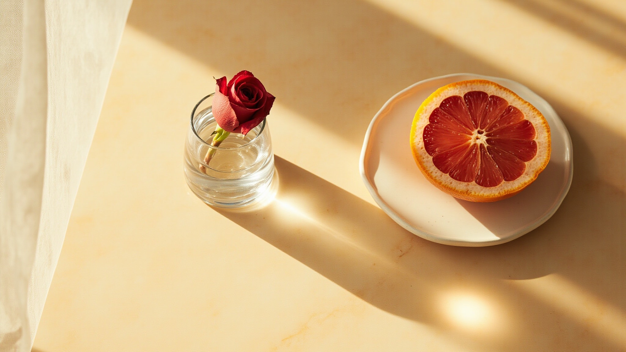 Rose by Rafale France. Atmospheric mood