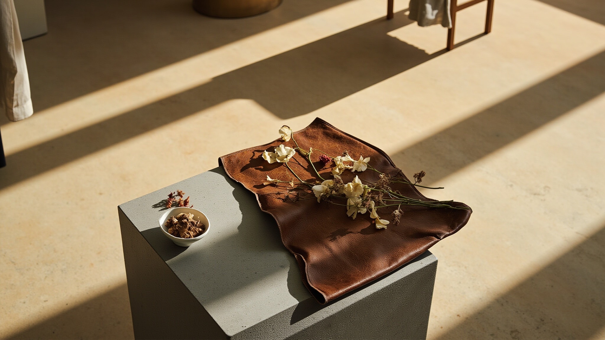 Leather Petals by Régime des Fleurs. Atmospheric mood