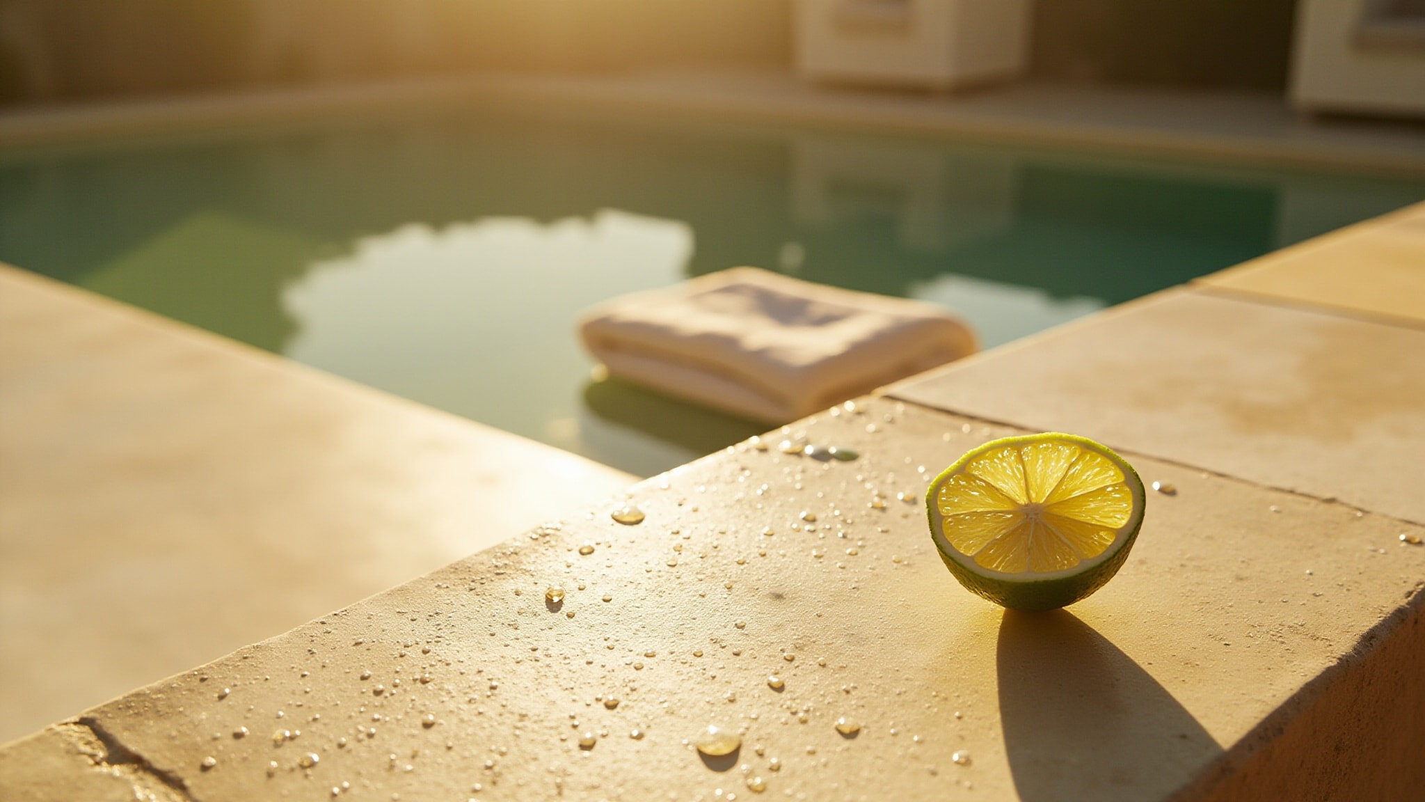 Bleu Piscine by Reservation. Atmospheric mood