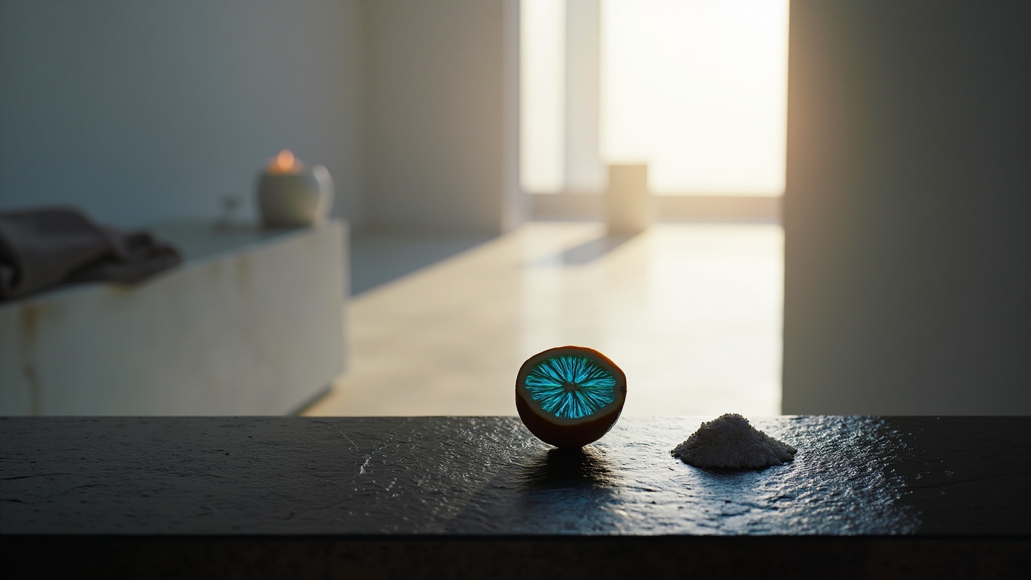 Blue Curaçao by Reserved. Atmospheric mood